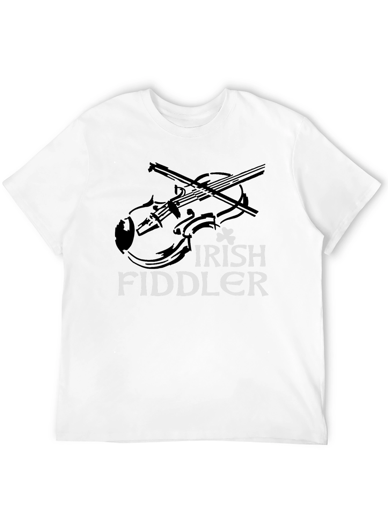 Irish Fiddler Graphic T-Shirt - St. Patricks Day