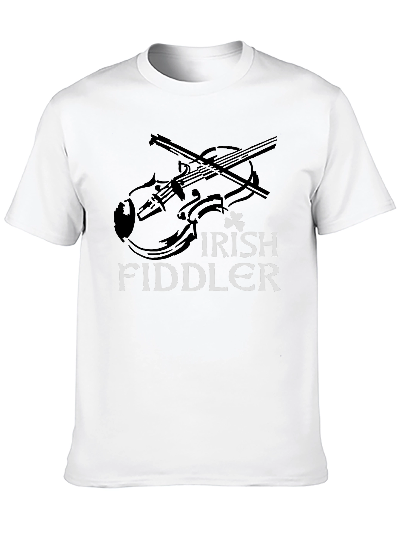 Irish Fiddler Graphic T-Shirt - St. Patricks Day