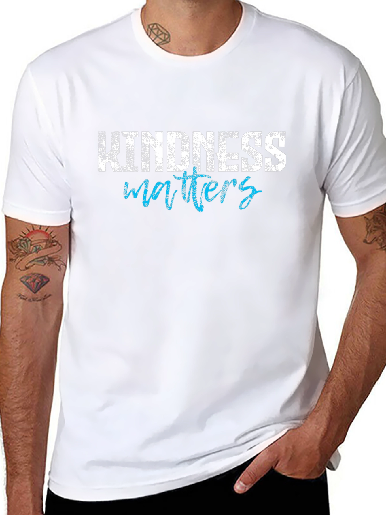 Kindness Matters Graphic Tee - Soft Cotton Blend