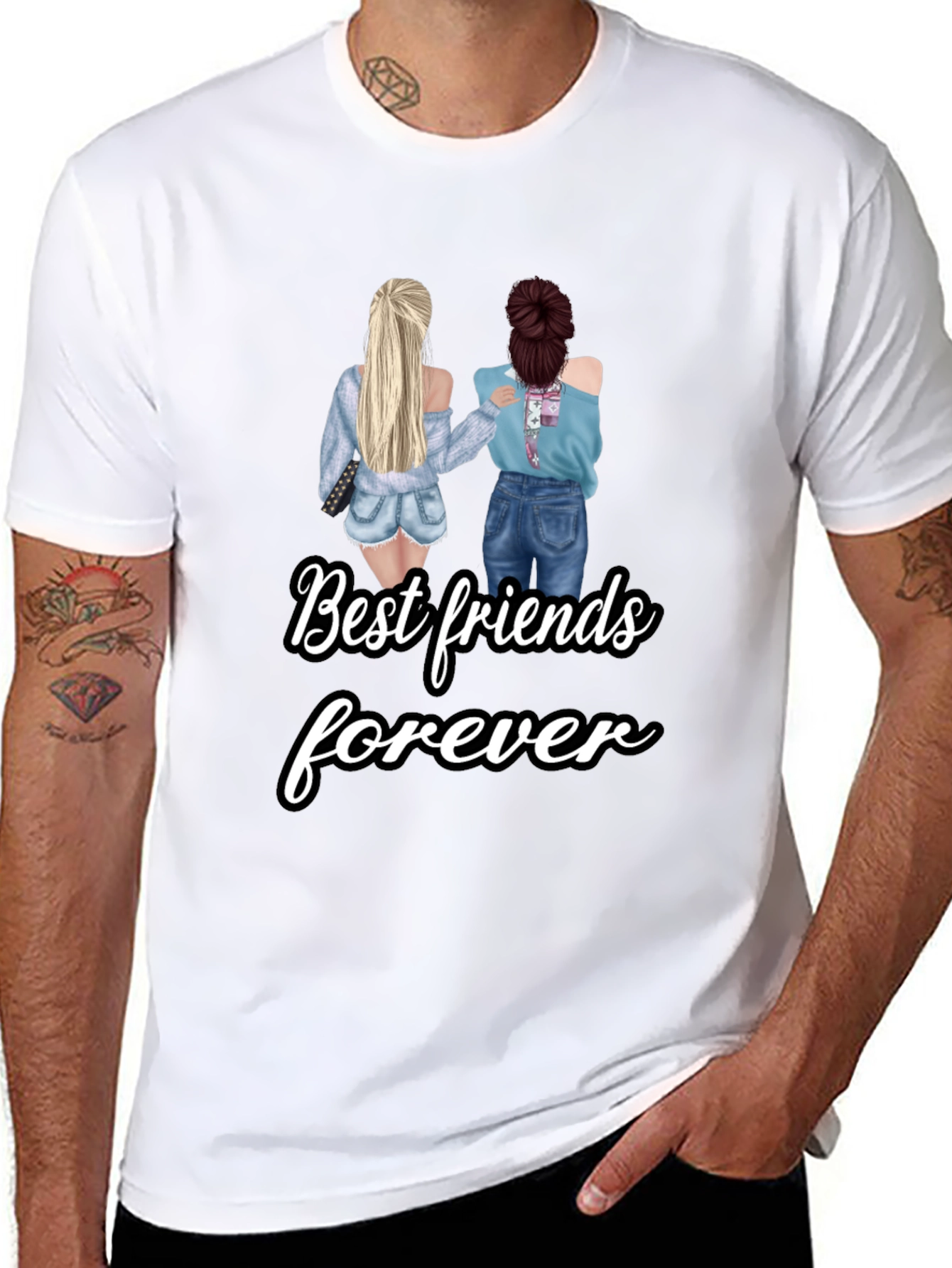 Best Friends Forever Graphic Tee