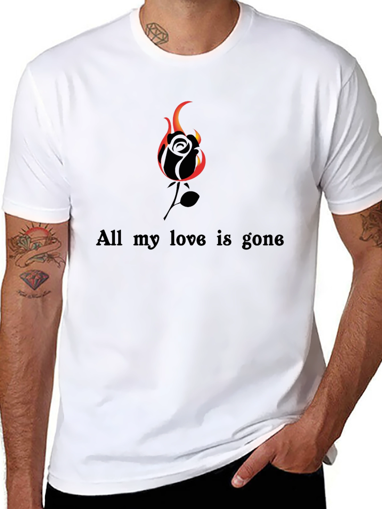 All My Love Is Gone Graphic Tee