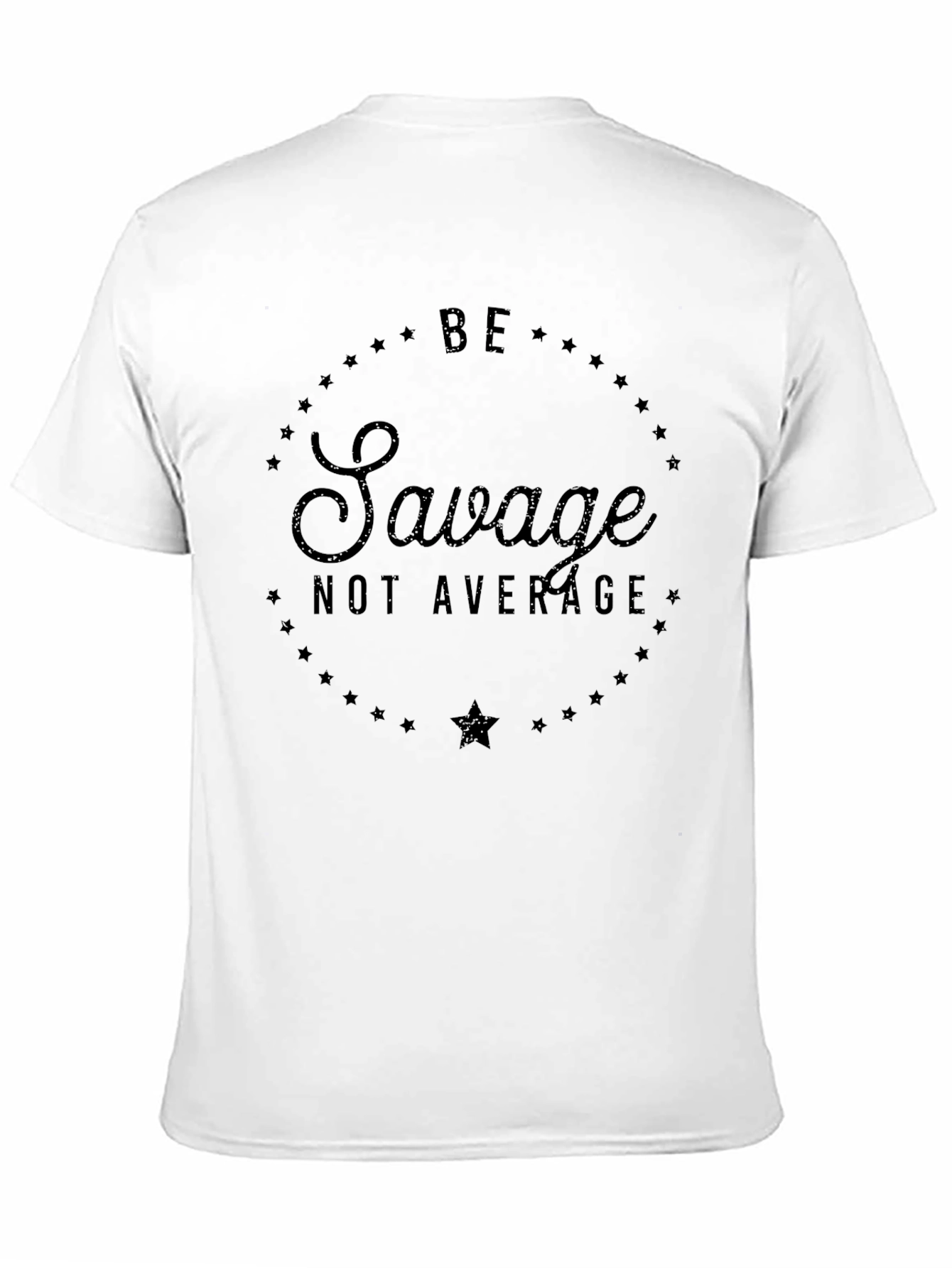 Be Savage Tee - Mens Black Graphic T-Shirt