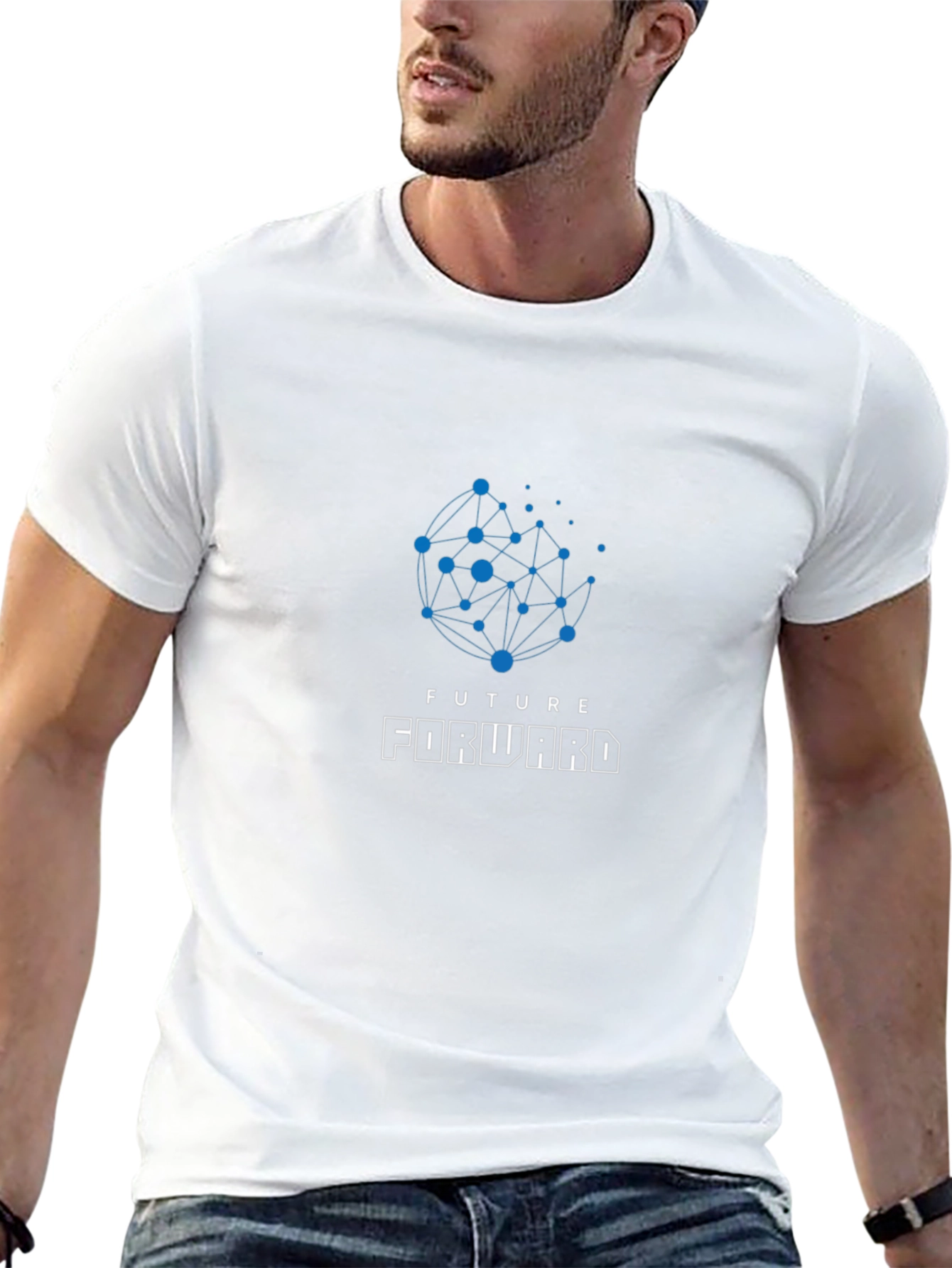 Future Forward Graphic T-Shirt - Modern Design