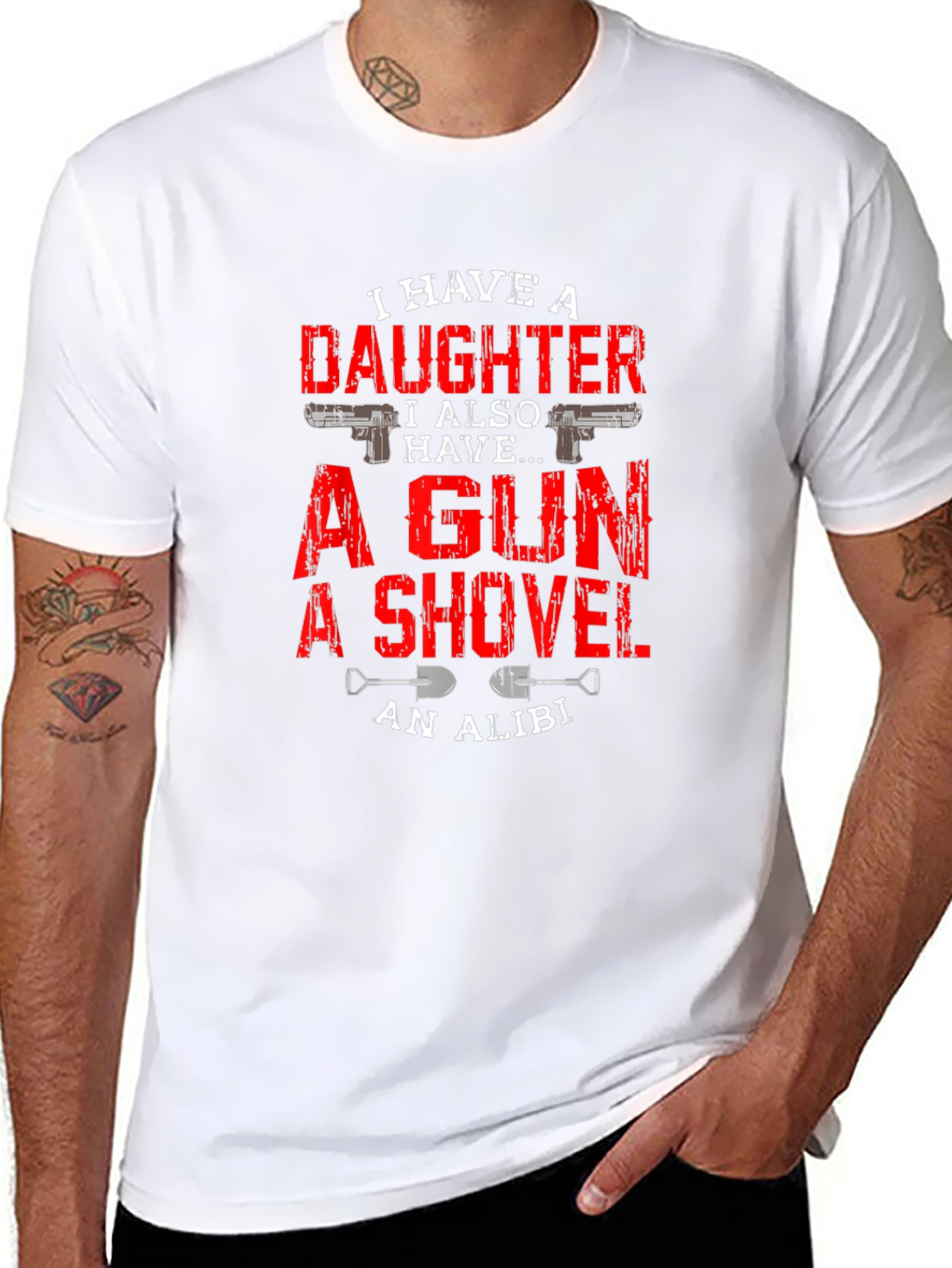 Daughter Gun Shovel & Alibi Graphic Tee