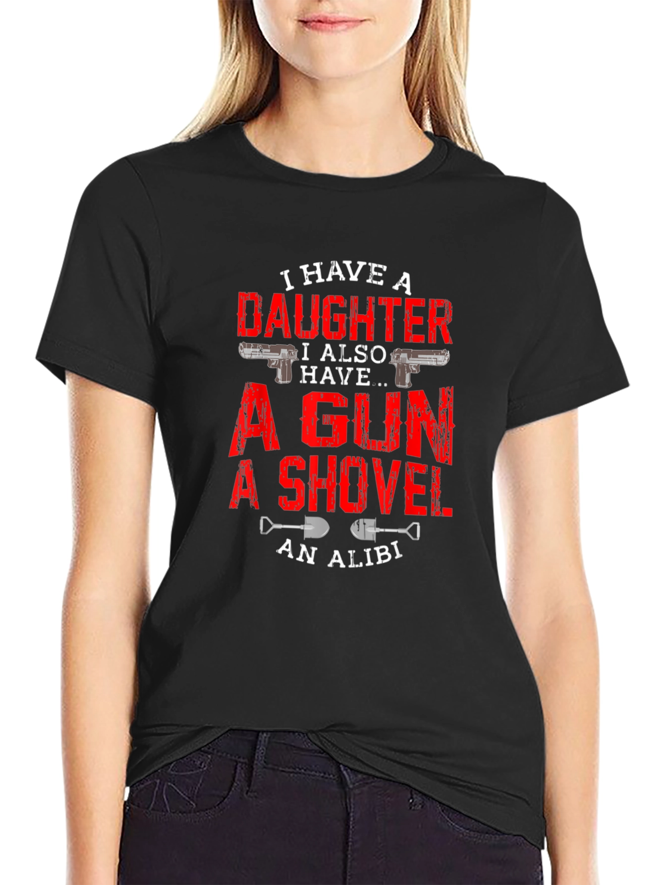 Daughter Gun Shovel & Alibi Graphic Tee