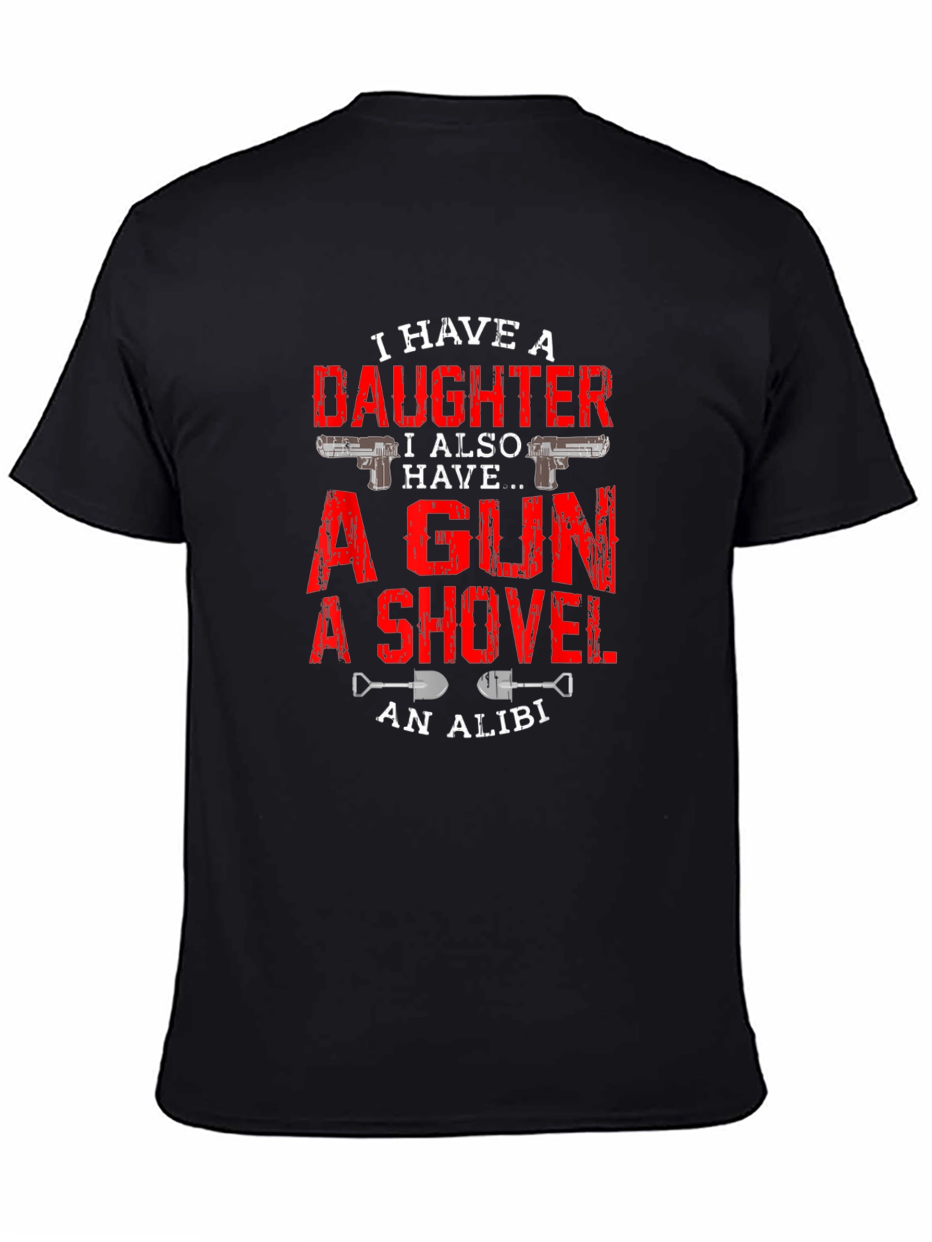 Daughter Gun Shovel & Alibi Graphic Tee