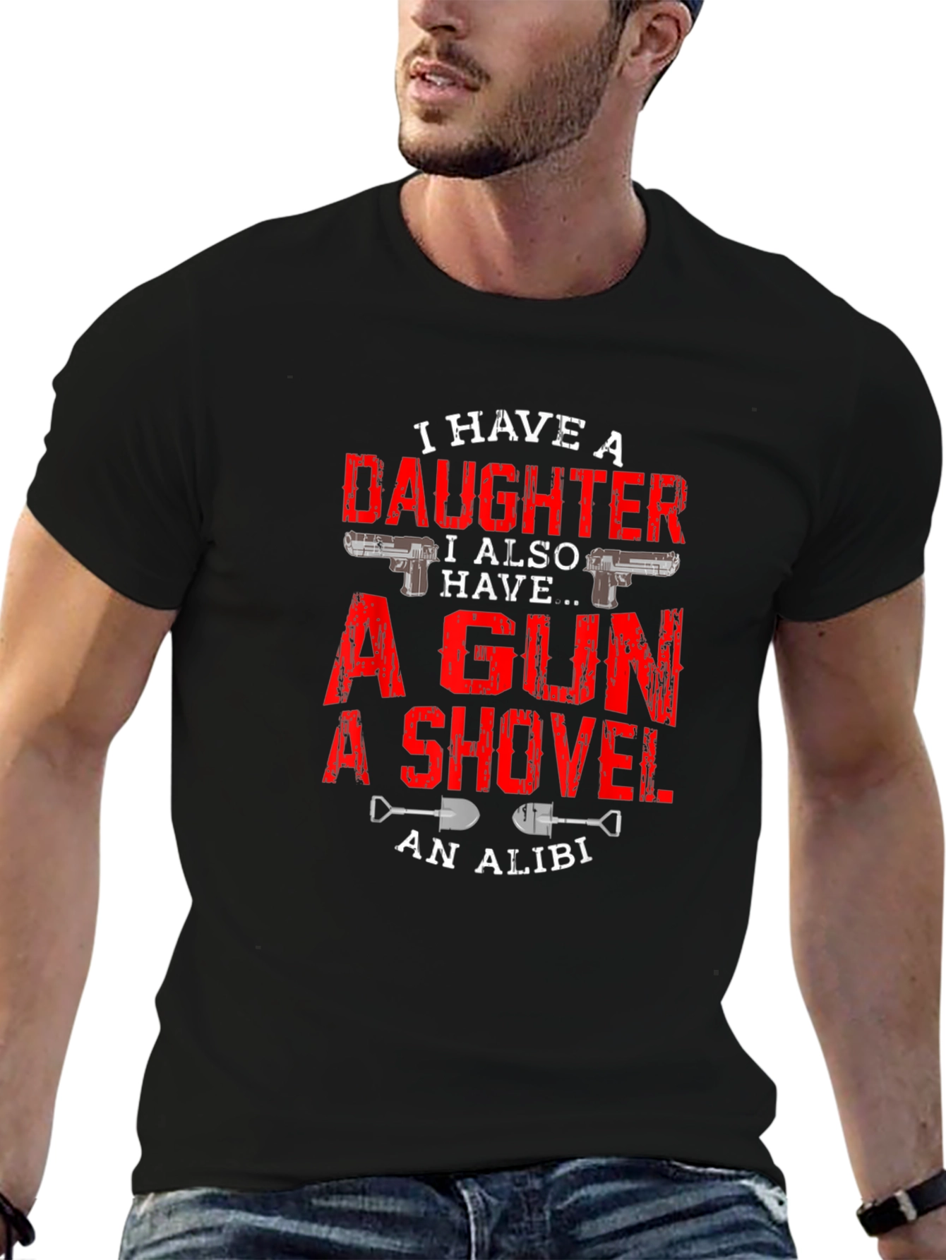 Daughter Gun Shovel & Alibi Graphic Tee