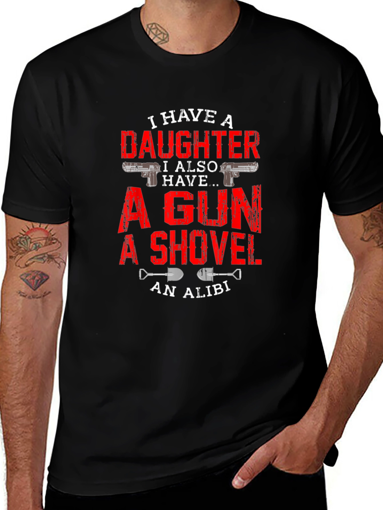 Daughter Gun Shovel & Alibi Graphic Tee