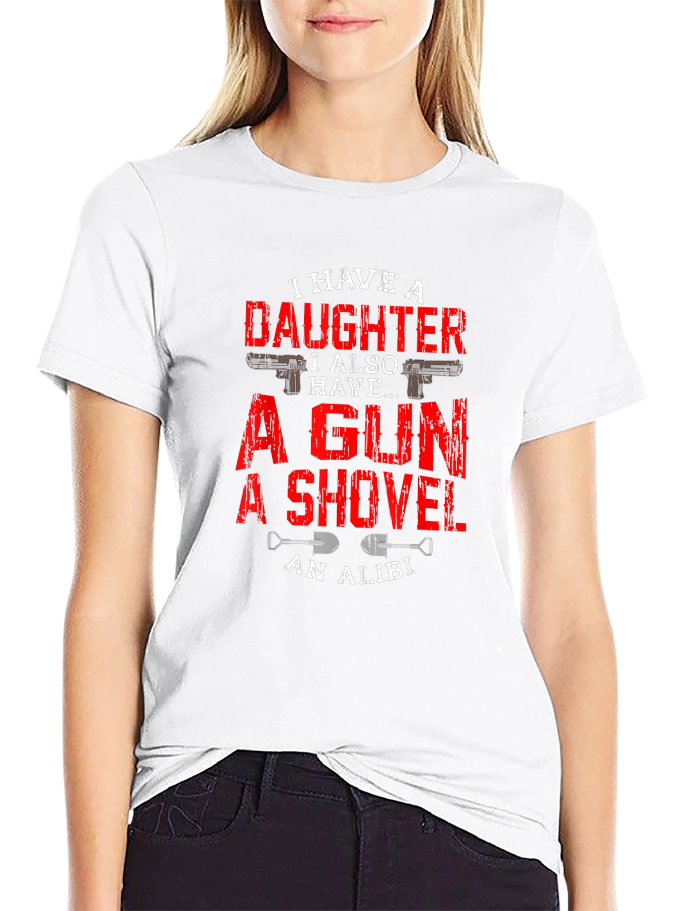 Daughter Gun Shovel & Alibi Graphic Tee