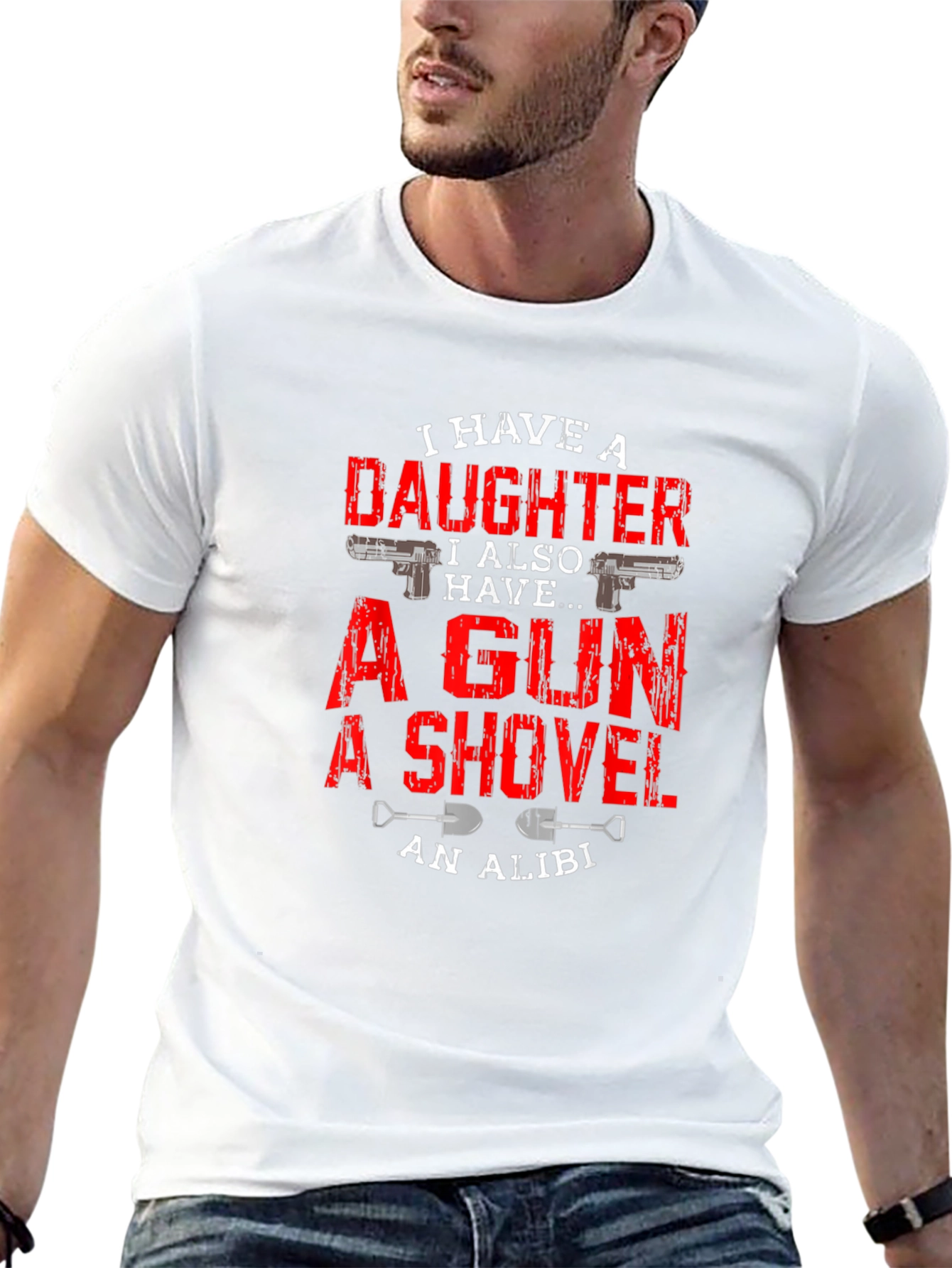 Daughter Gun Shovel & Alibi Graphic Tee