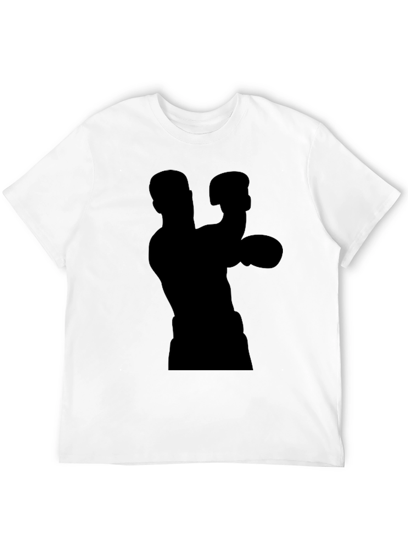 Dad & Kid Silhouette Black T-Shirt