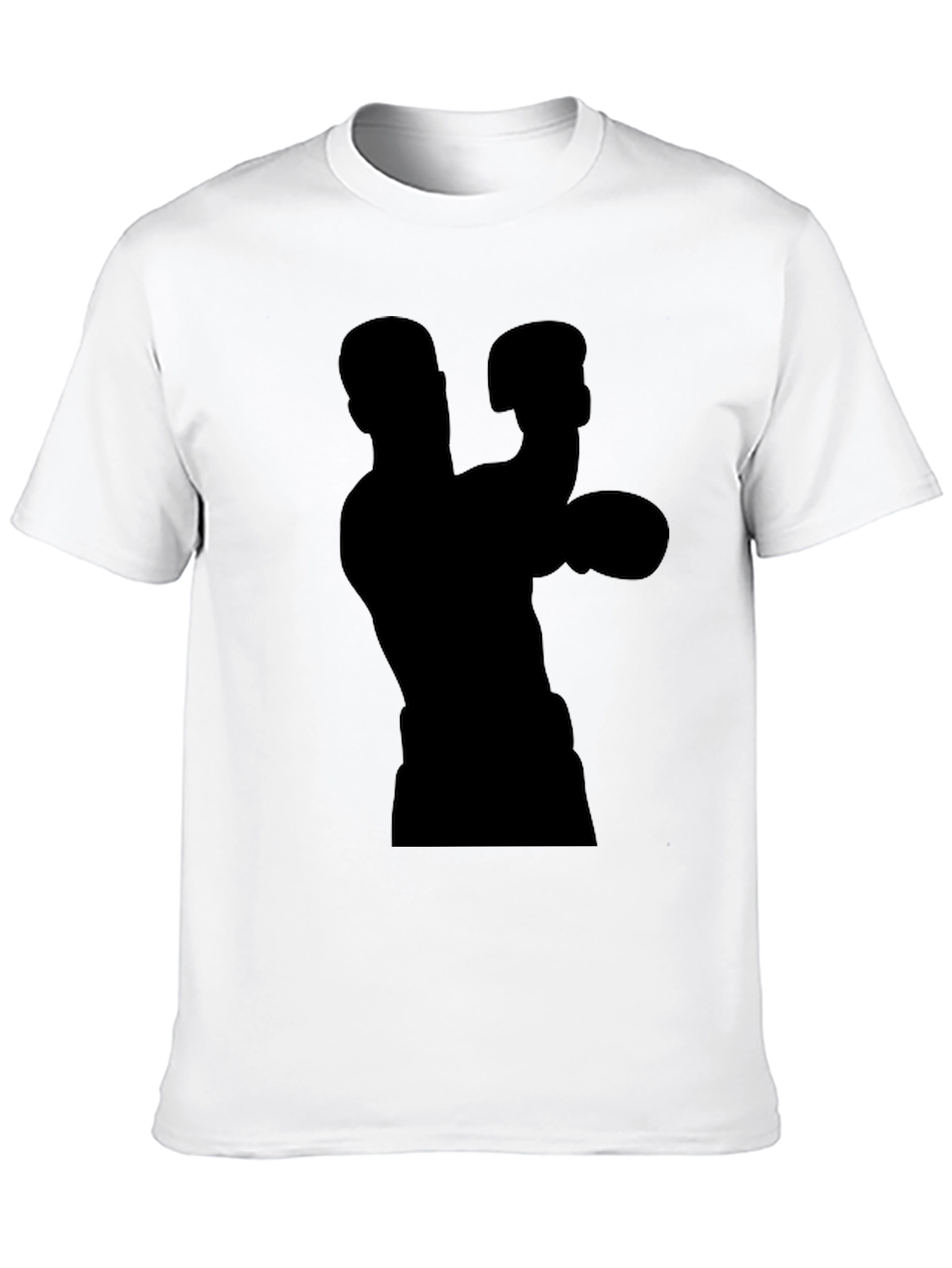 Dad & Kid Silhouette Black T-Shirt
