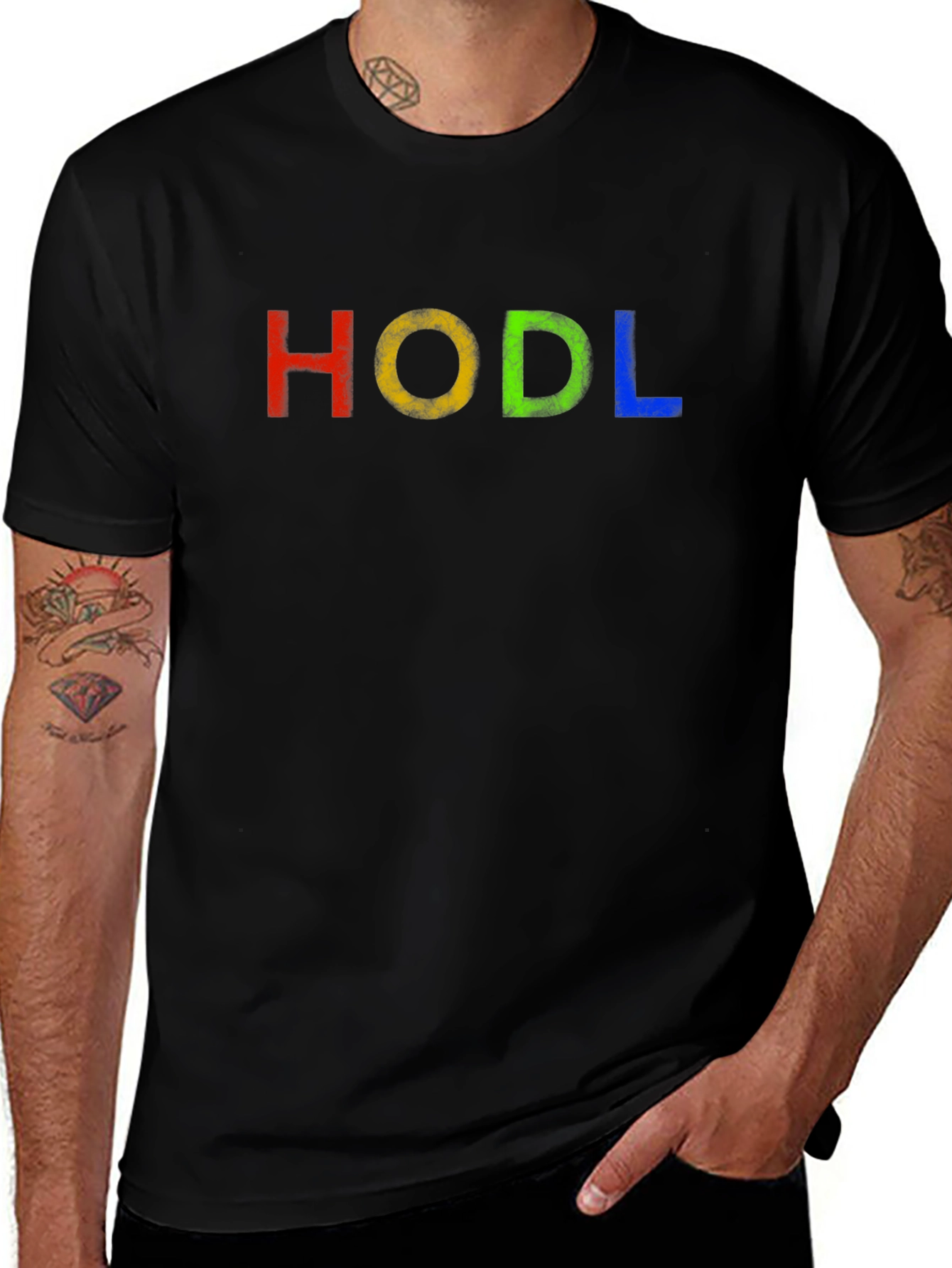 HODL Crypto T-Shirt - Bitcoin Meme