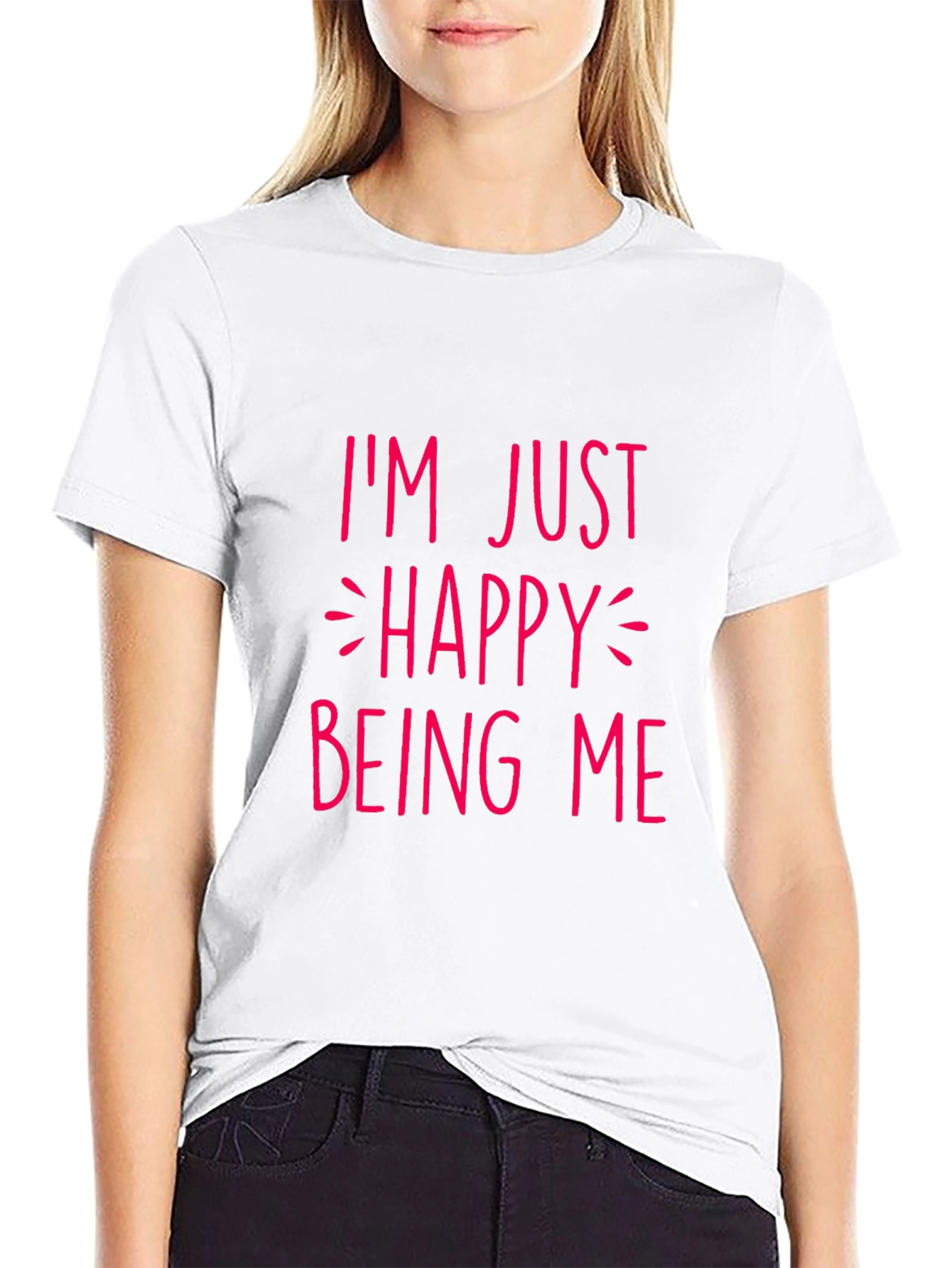 Happy Being Me Graphic T-Shirt