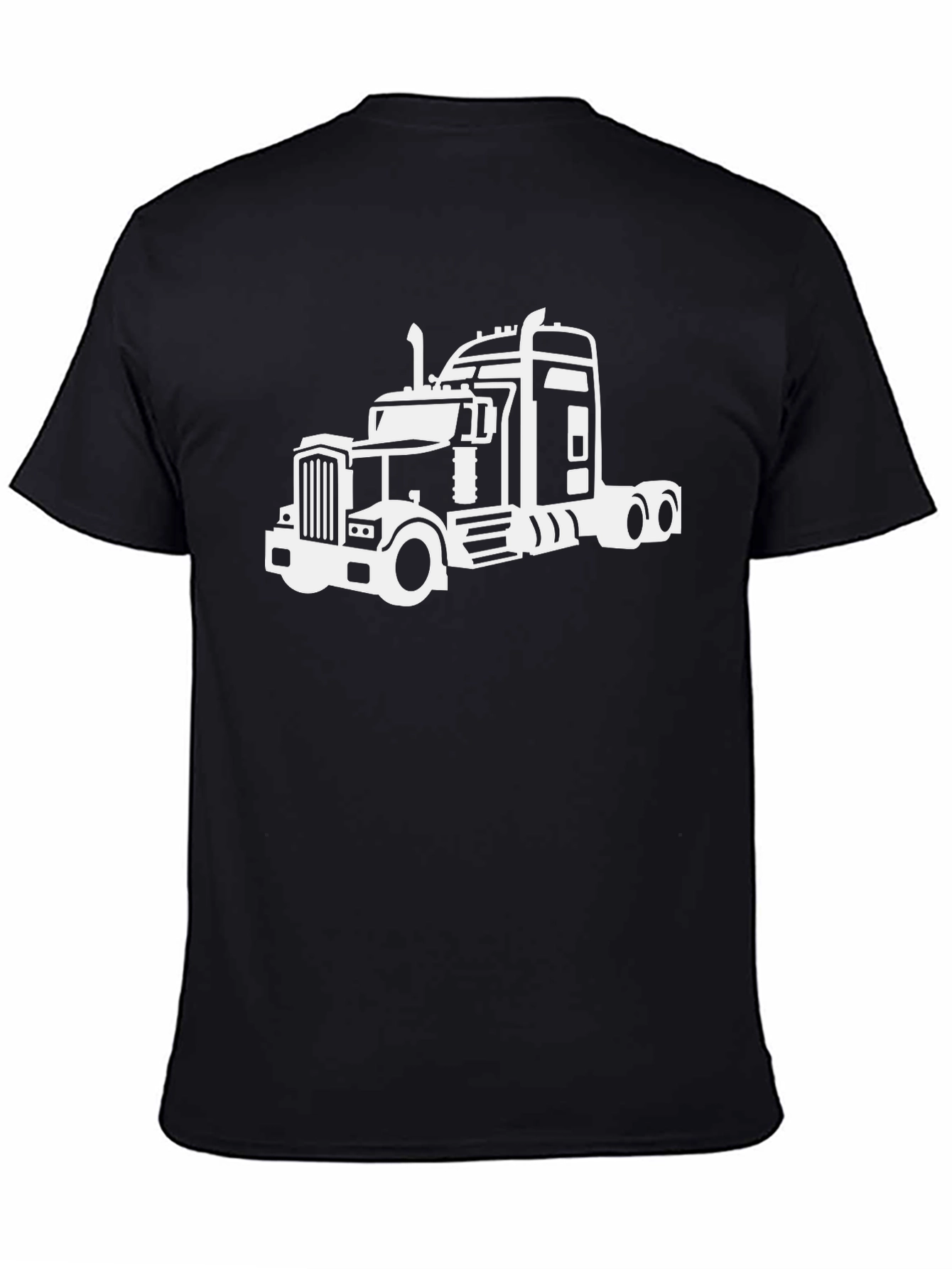Truck Graphic T-Shirt - Black