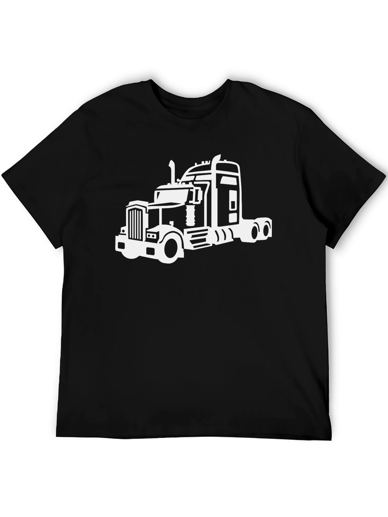 Truck Graphic T-Shirt - Black