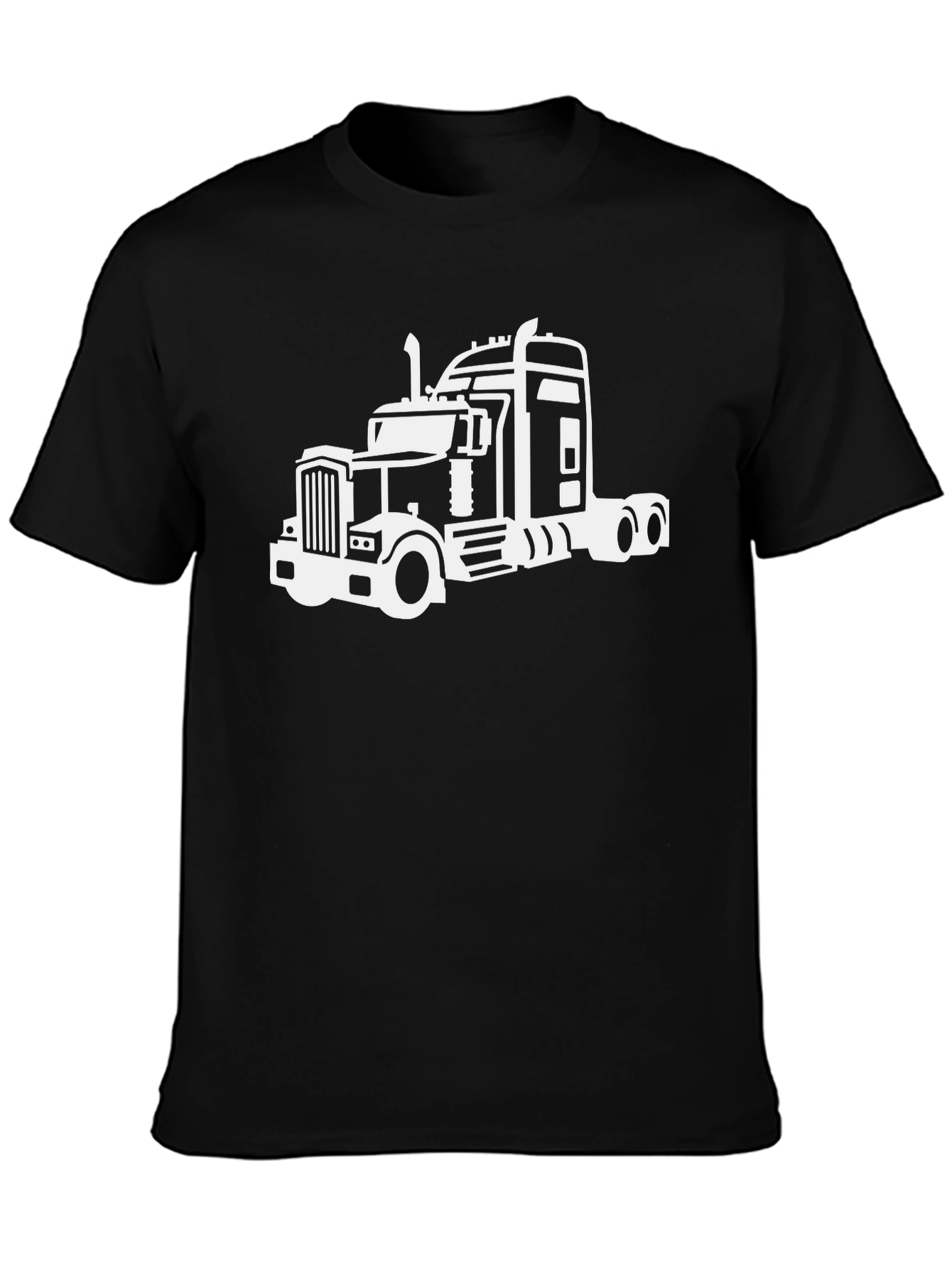 Truck Graphic T-Shirt - Black
