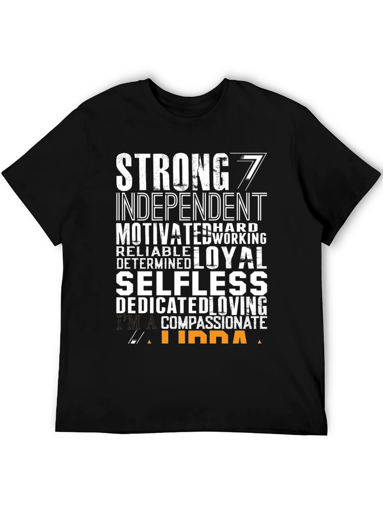 Strong Libra Zodiac Sign T-Shirt