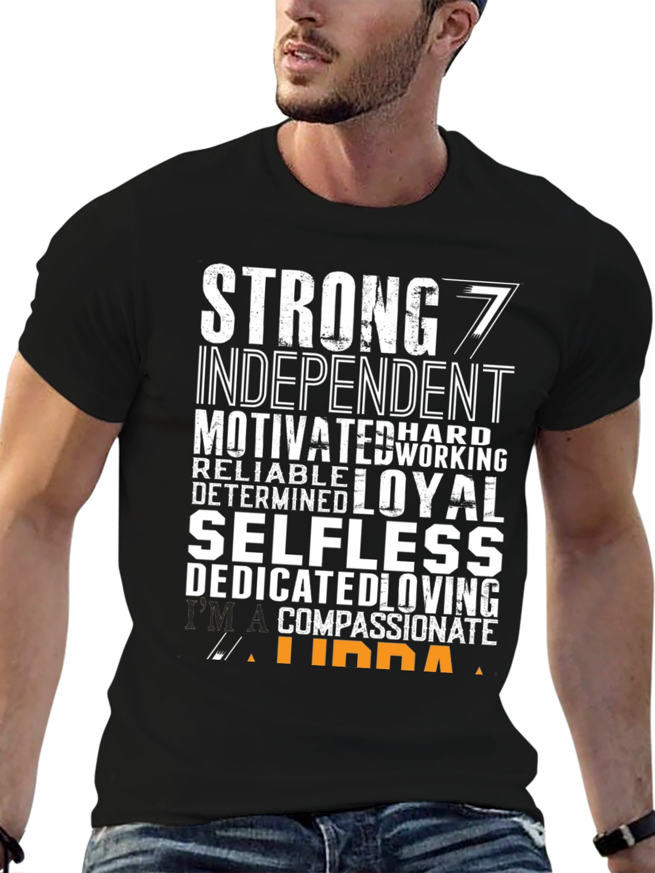 Strong Libra Zodiac Sign T-Shirt
