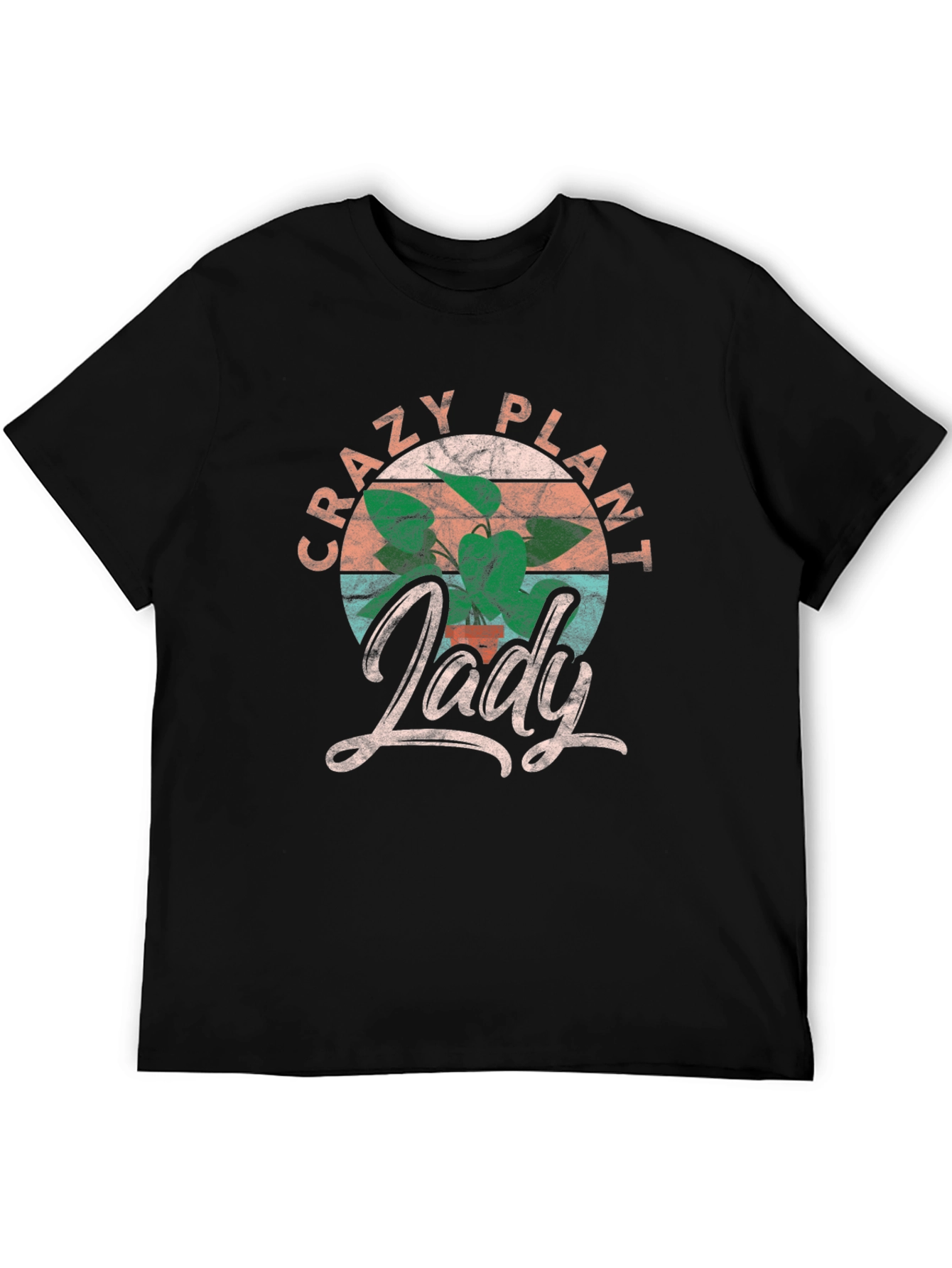 Crazy Plant Lady T-Shirt - Fun Graphic Tee