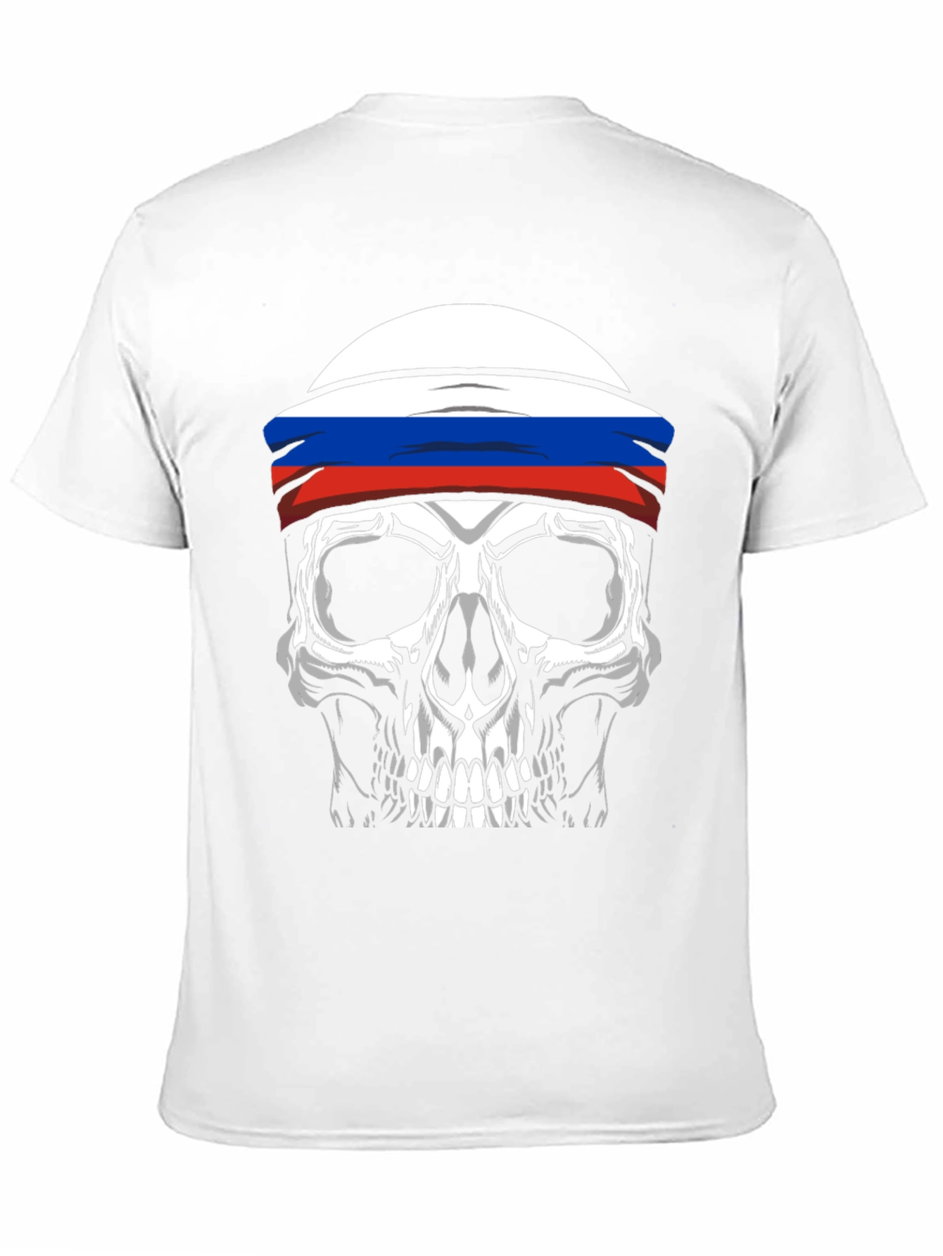 Russian Skull T-Shirt - Black