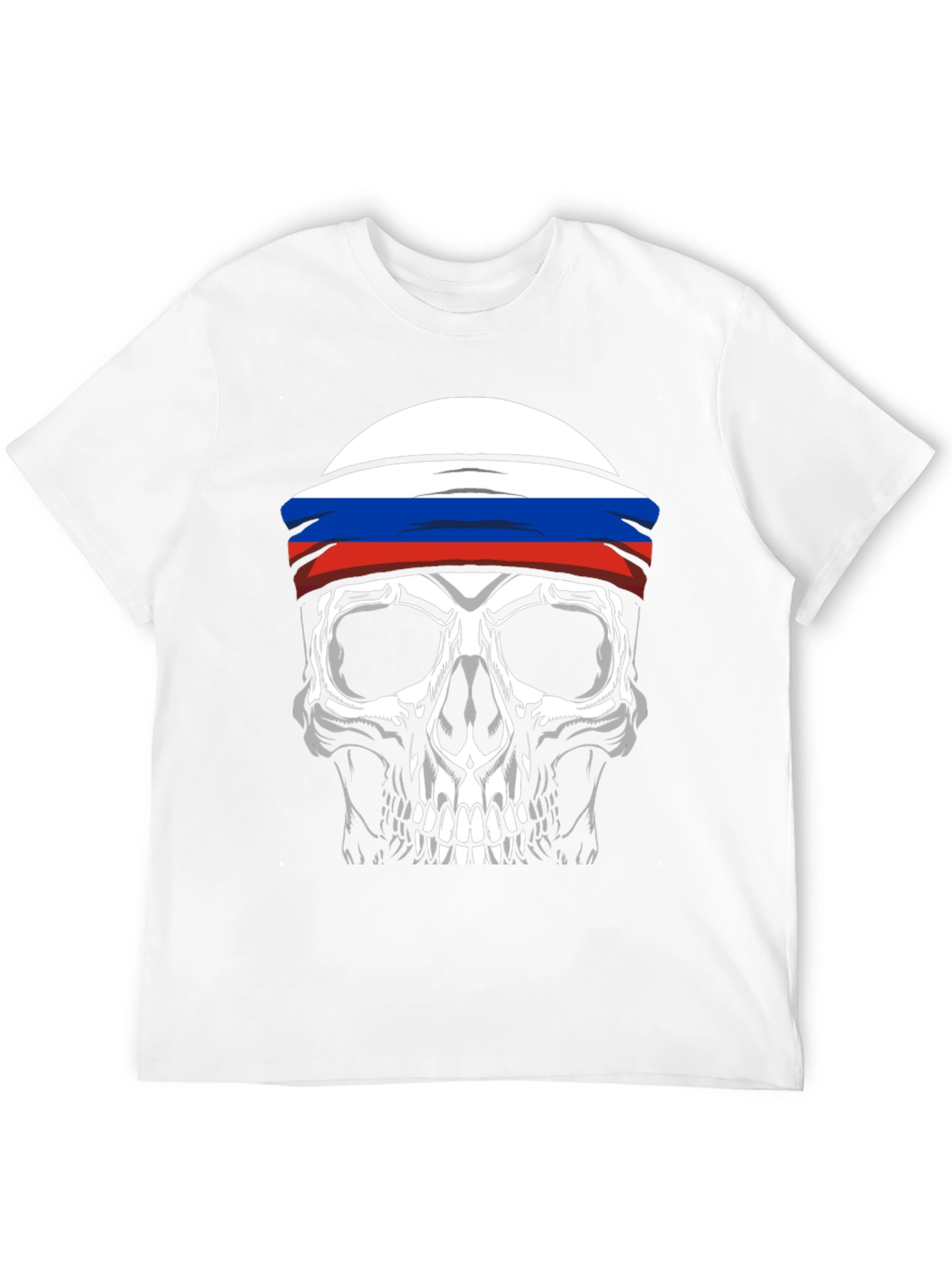 Russian Skull T-Shirt - Black