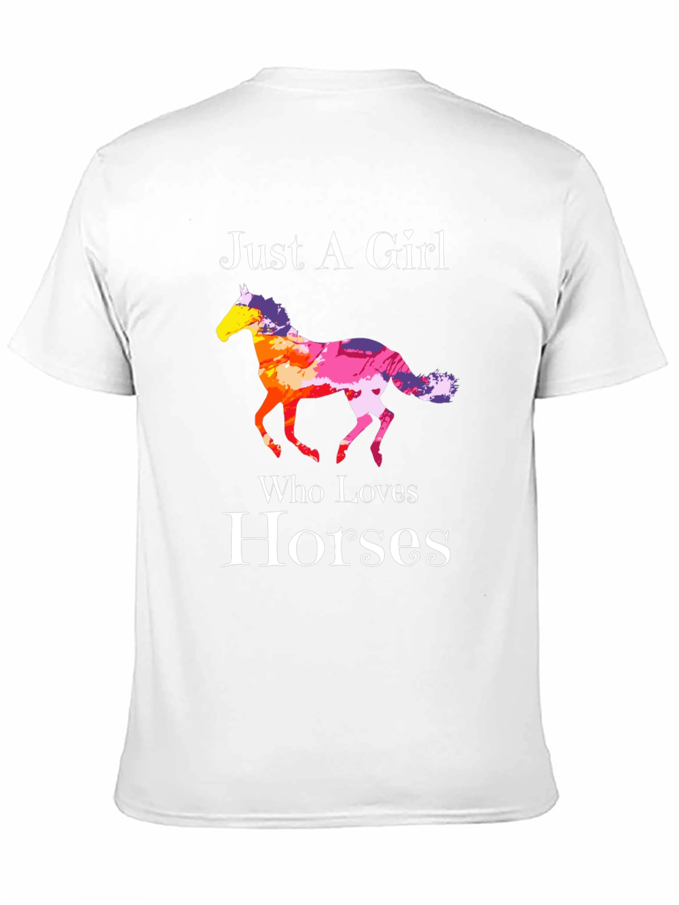 Just A Girl Who Loves Horses T-Shirt