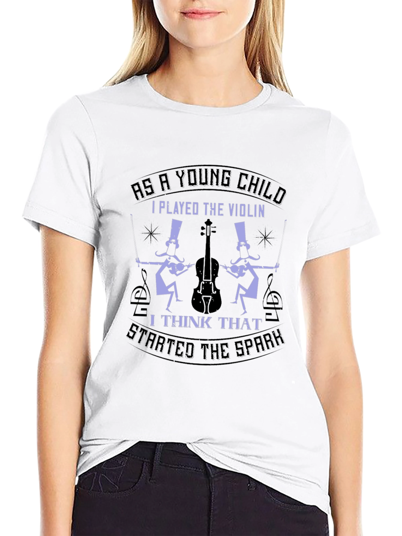 Violin Player T-Shirt - Music Lover Tee
