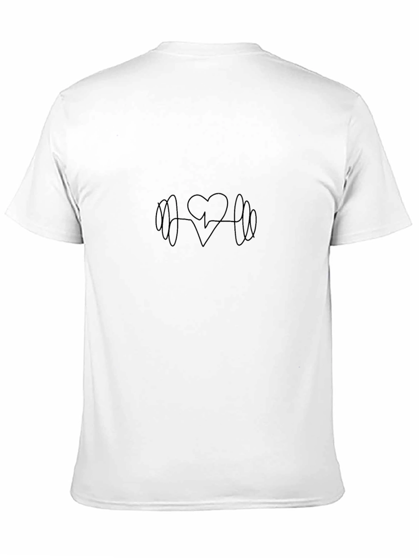 Heart & Weights Graphic Tee