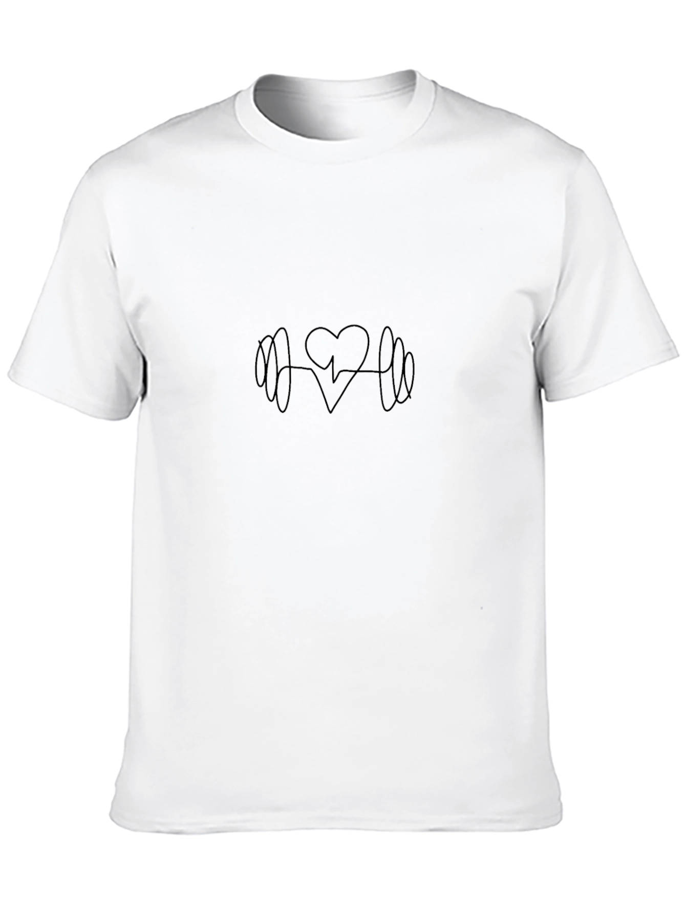 Heart & Weights Graphic Tee