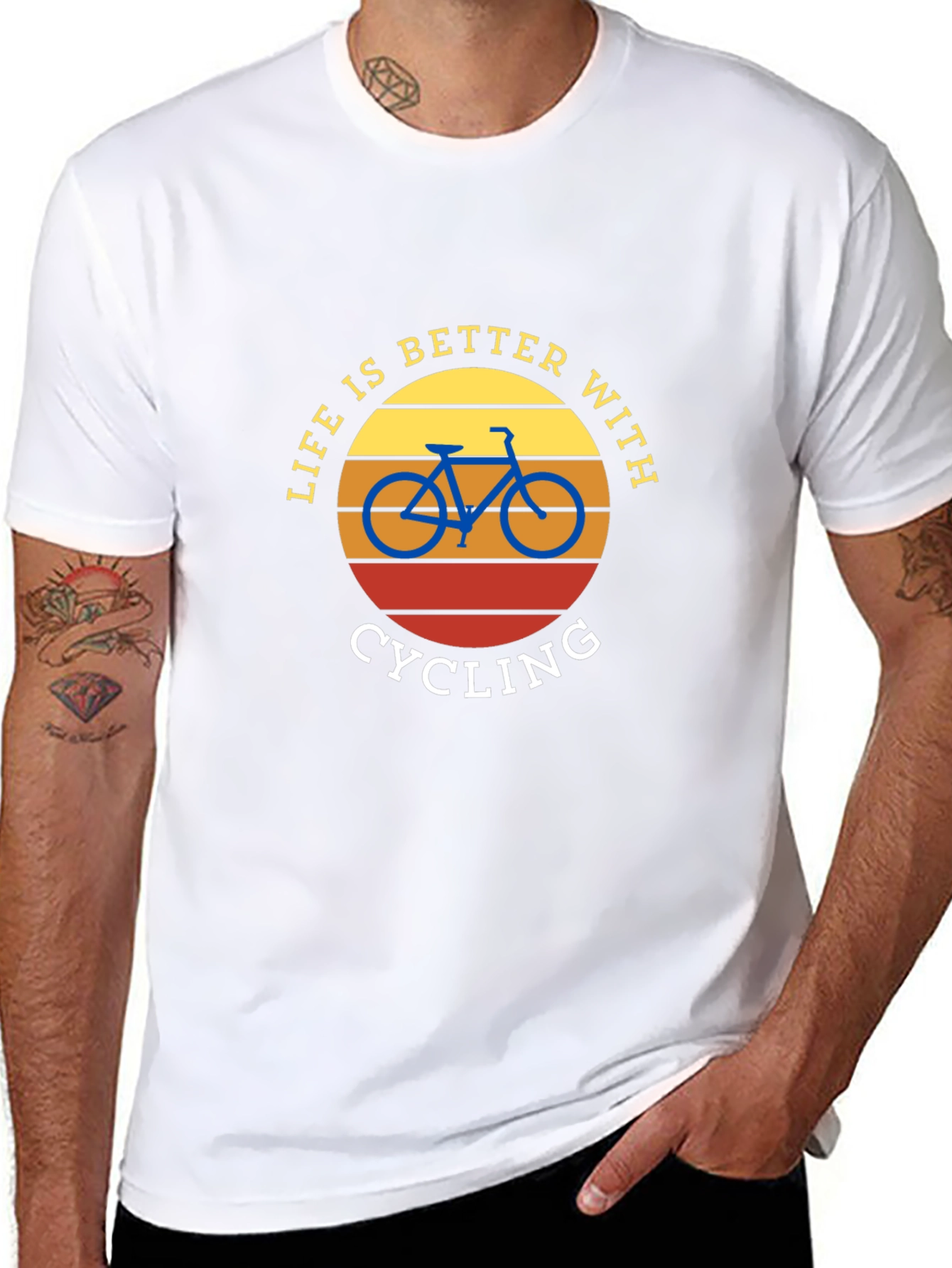 Life is Better with Cycling T-Shirt