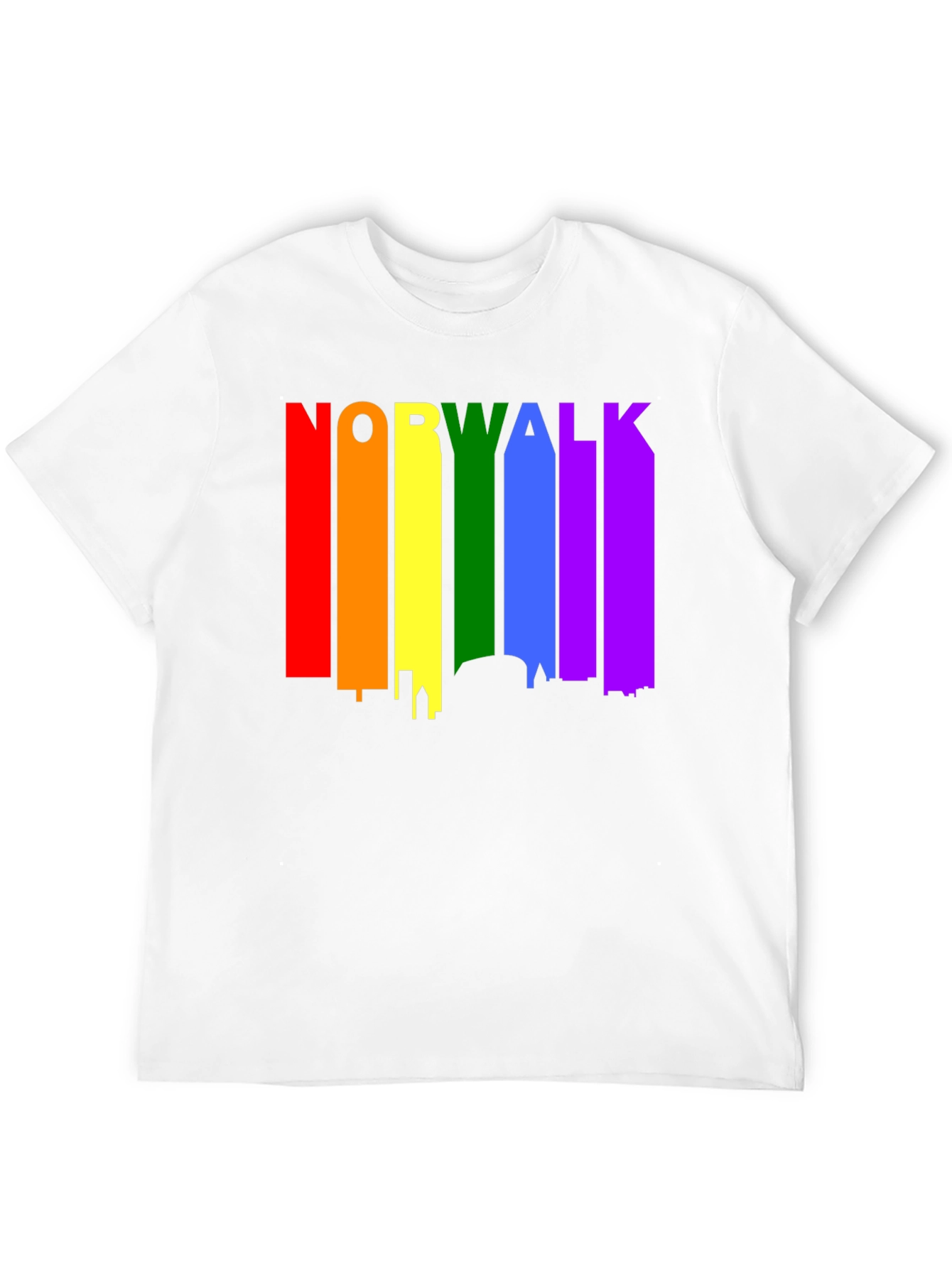 Norwalk Pride Skyline T-Shirt