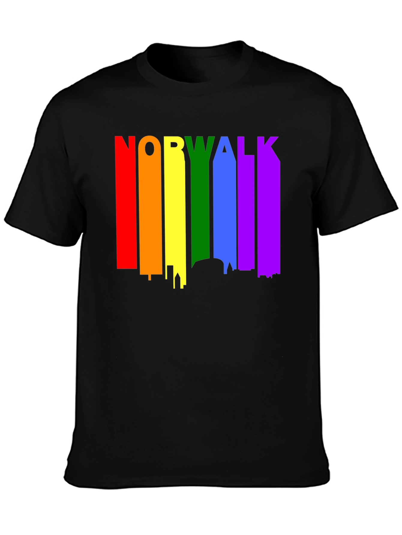 Norwalk Pride Skyline T-Shirt