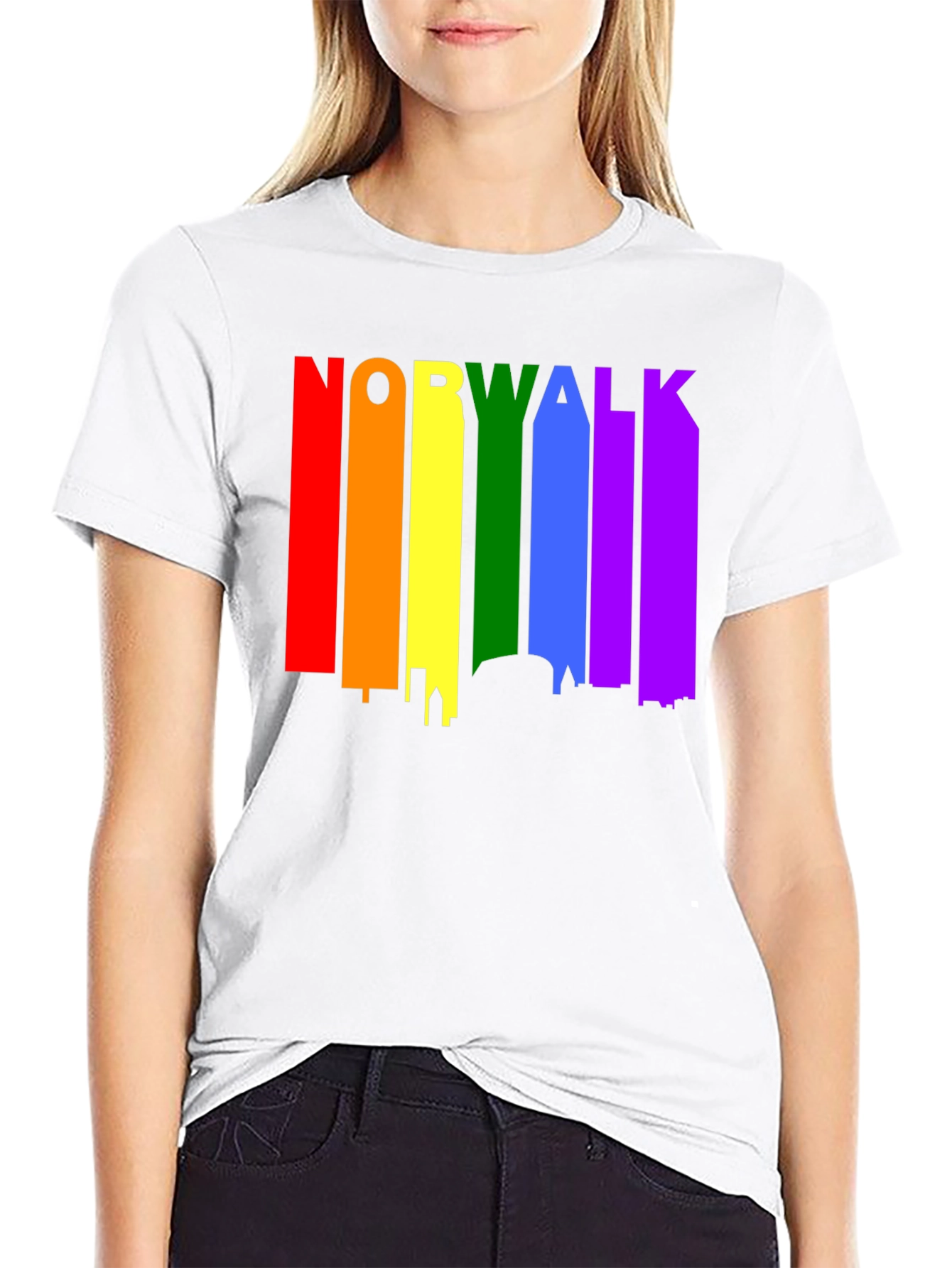 Norwalk Pride Skyline T-Shirt
