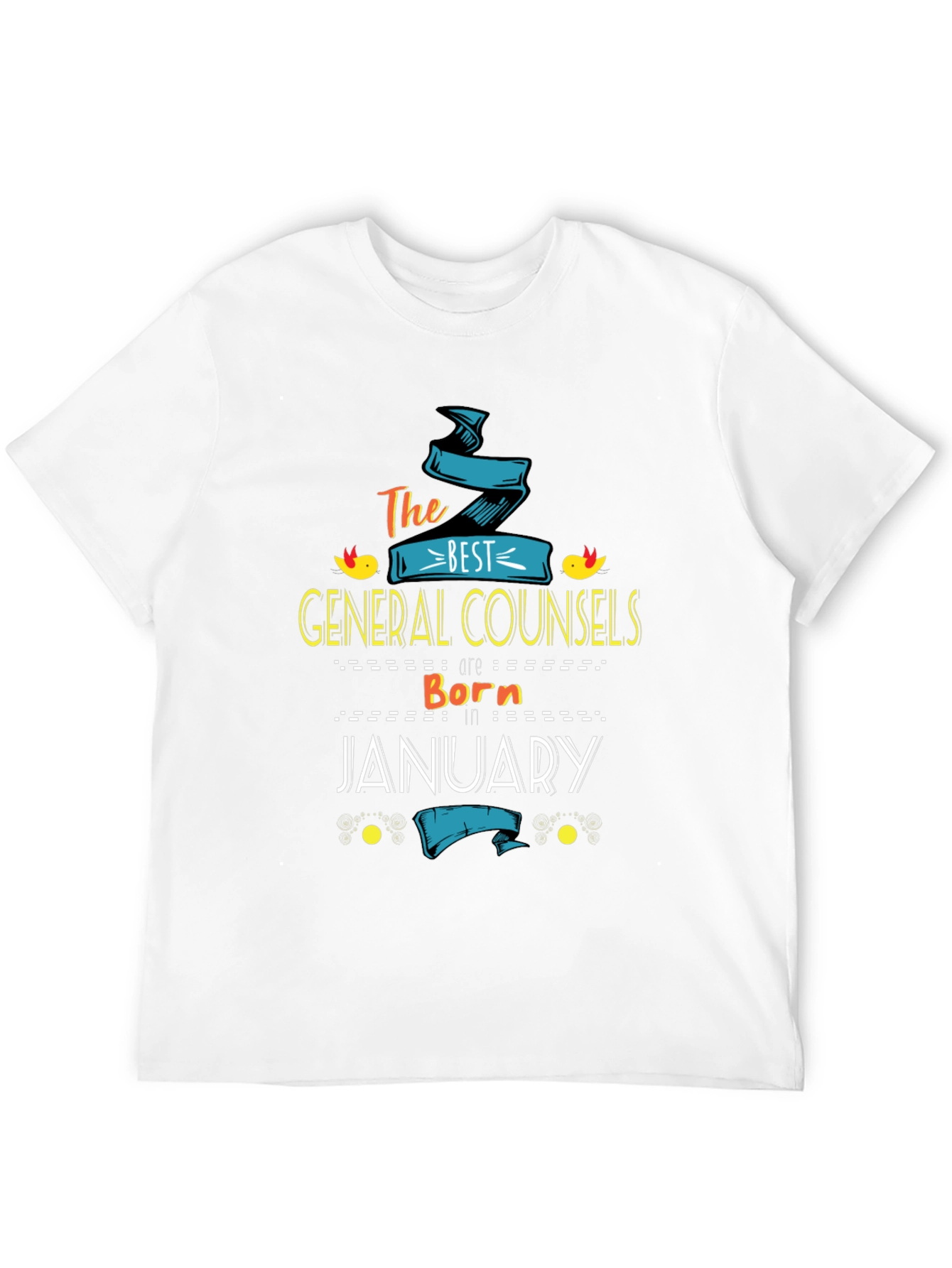 Best General Counsels Born in January T-Shirt