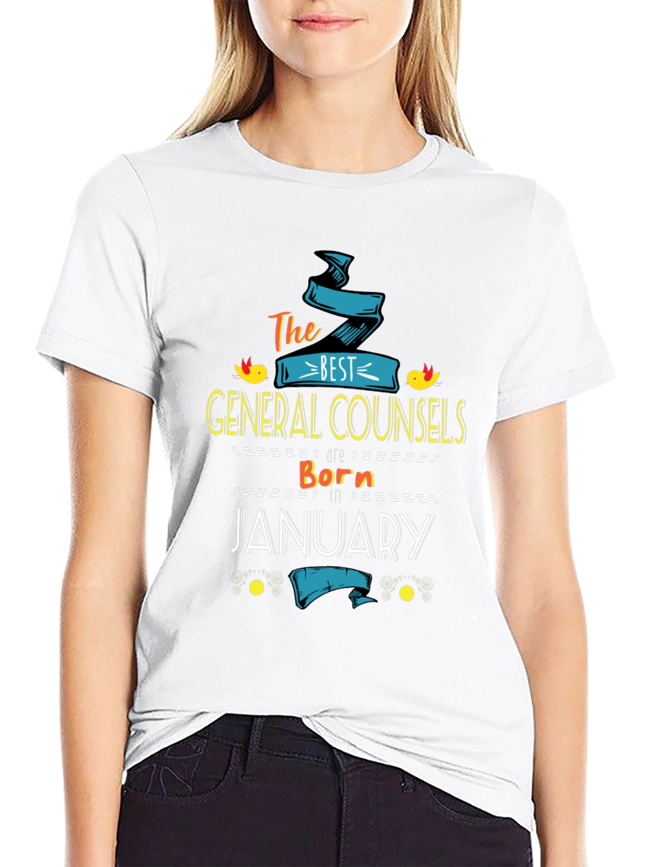 Best General Counsels Born in January T-Shirt