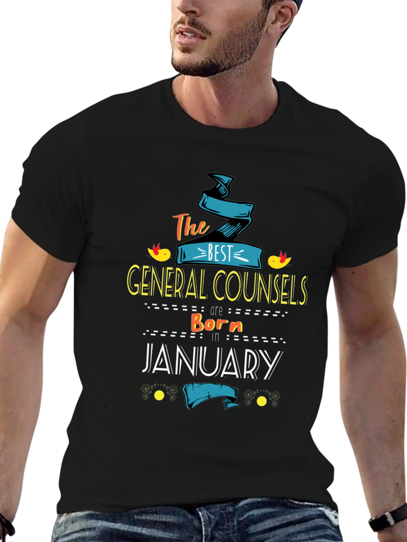 Best General Counsels Born in January T-Shirt