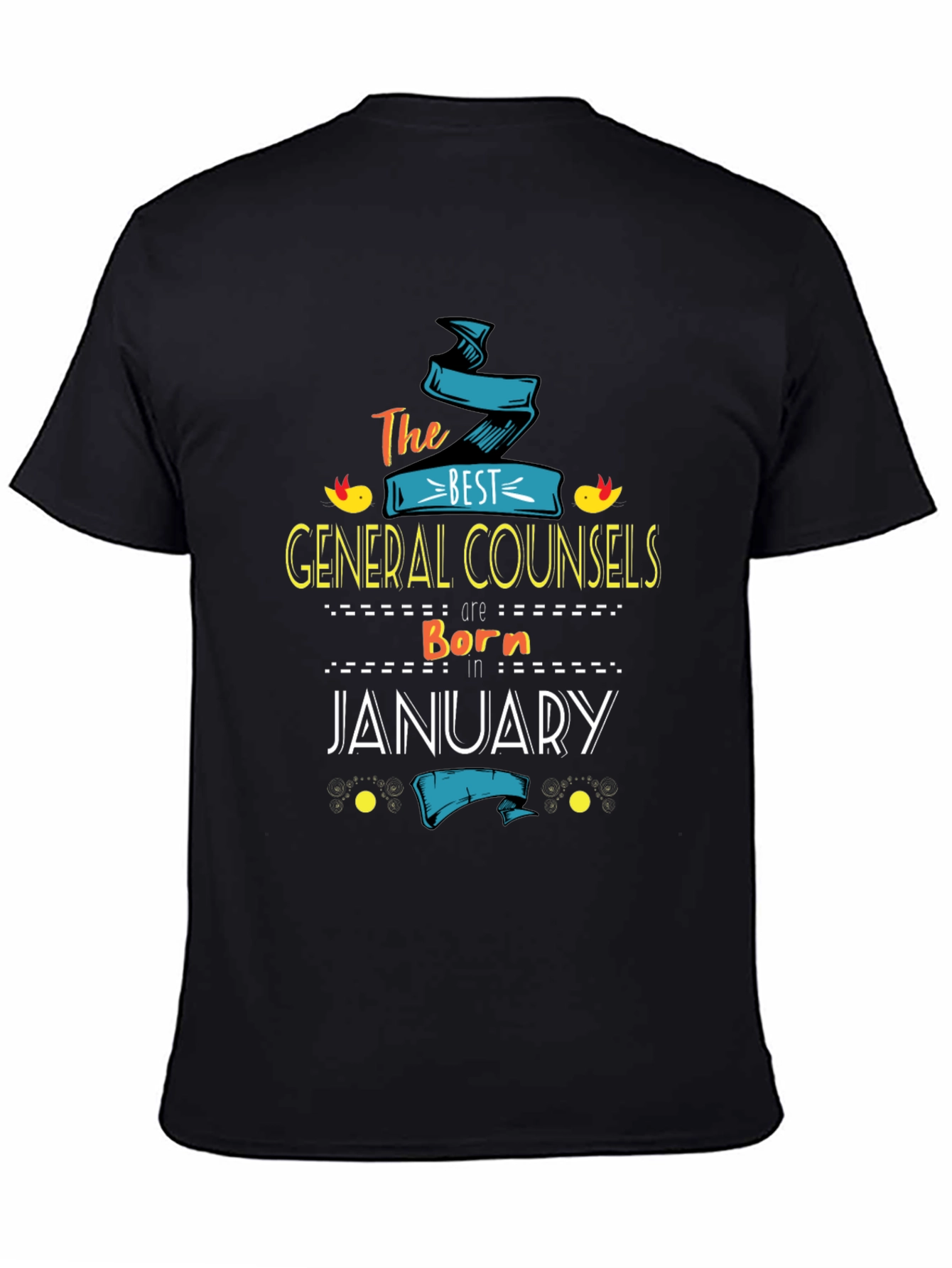 Best General Counsels Born in January T-Shirt