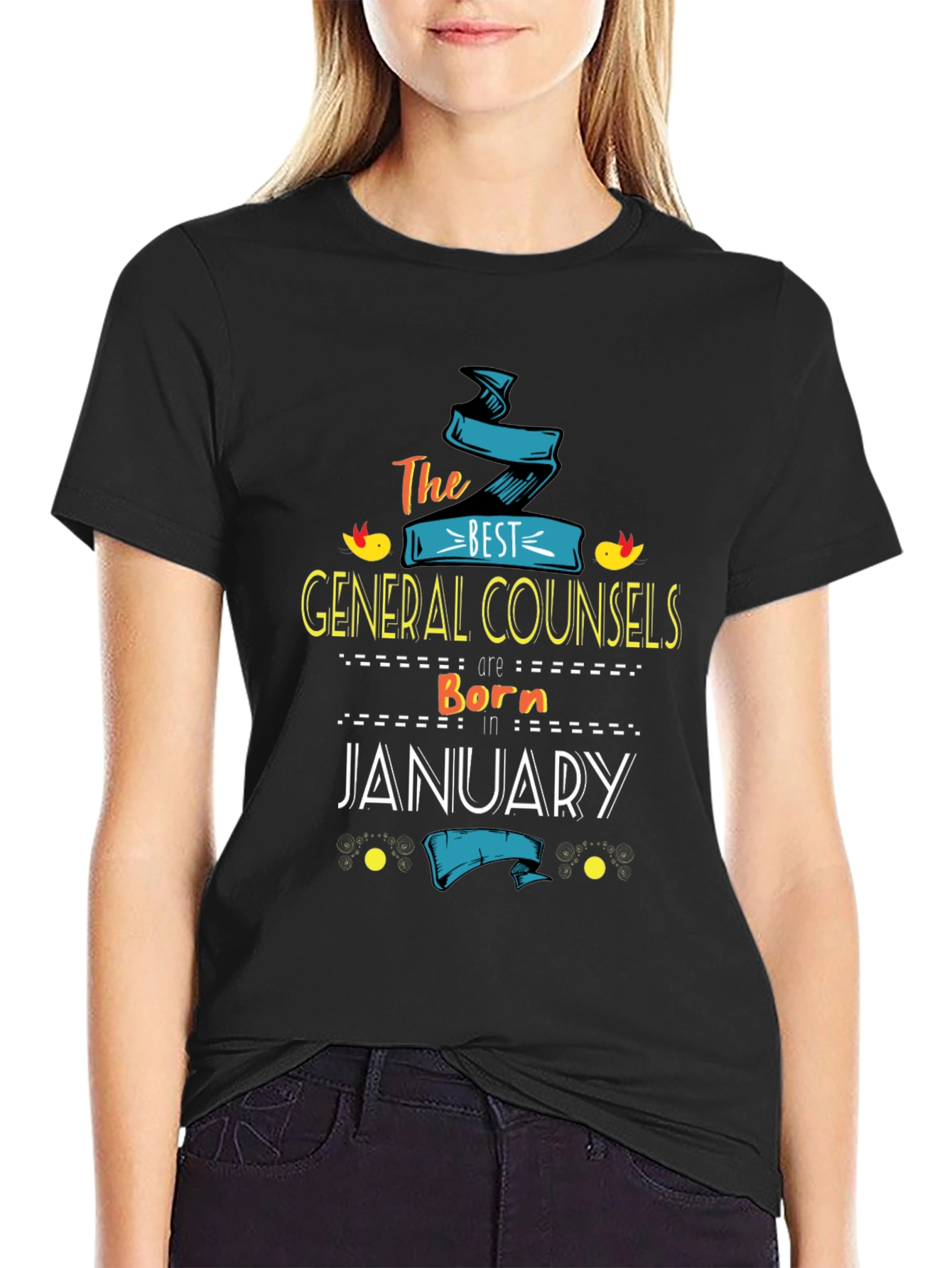 Best General Counsels Born in January T-Shirt