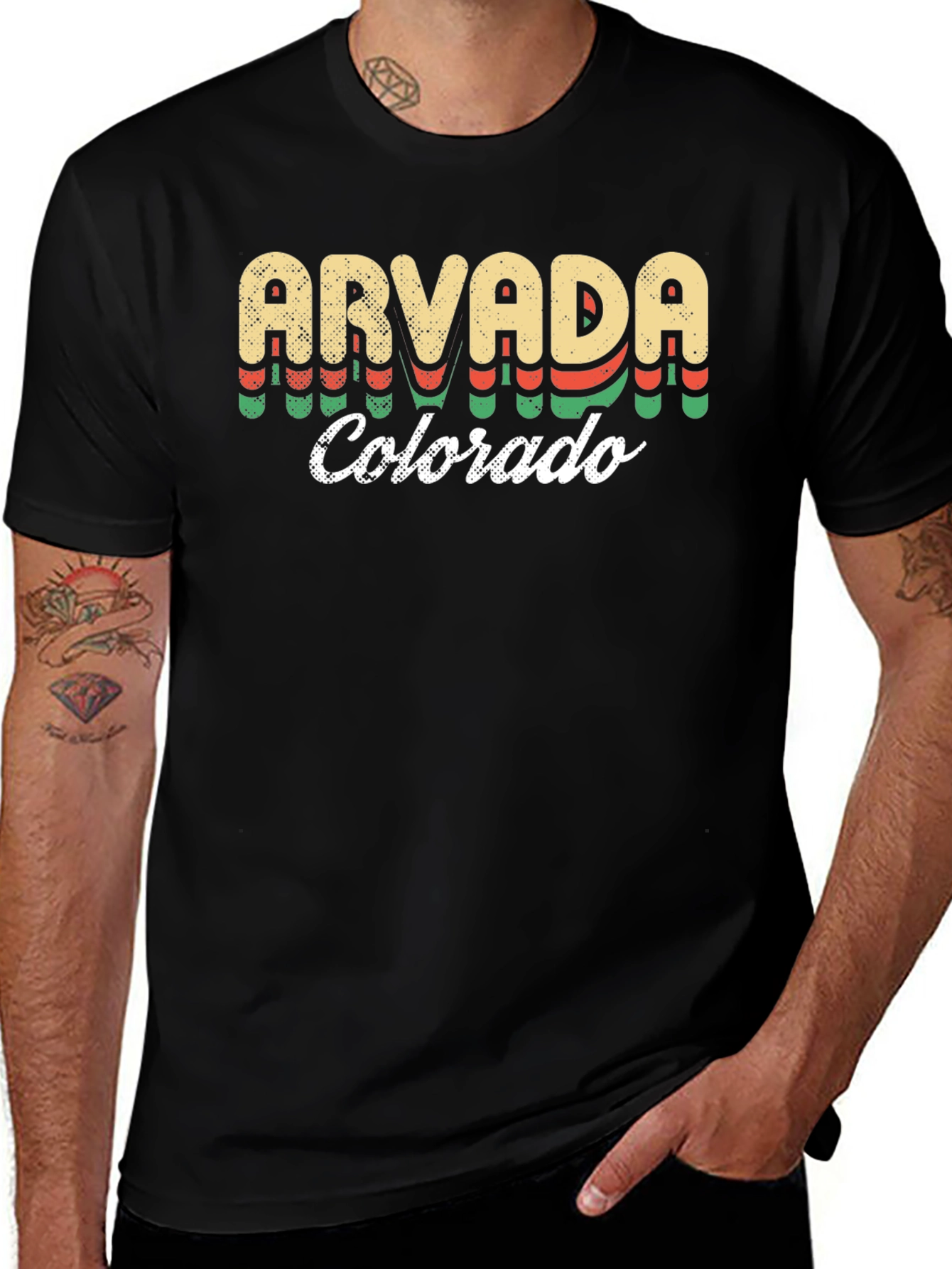 Arvada Colorado Retro T-Shirt