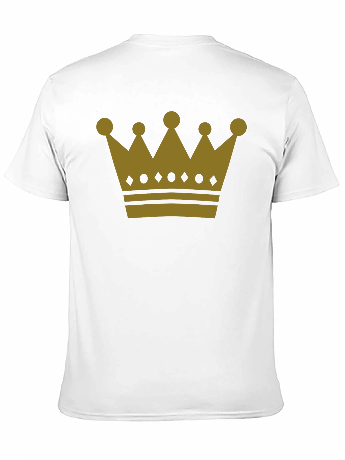 Kings Crown Graphic Tee - Black Cotton Shirt