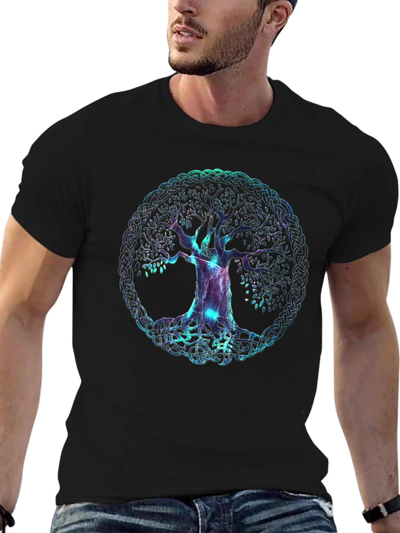 Celtic Tree of Life Graphic T-Shirt