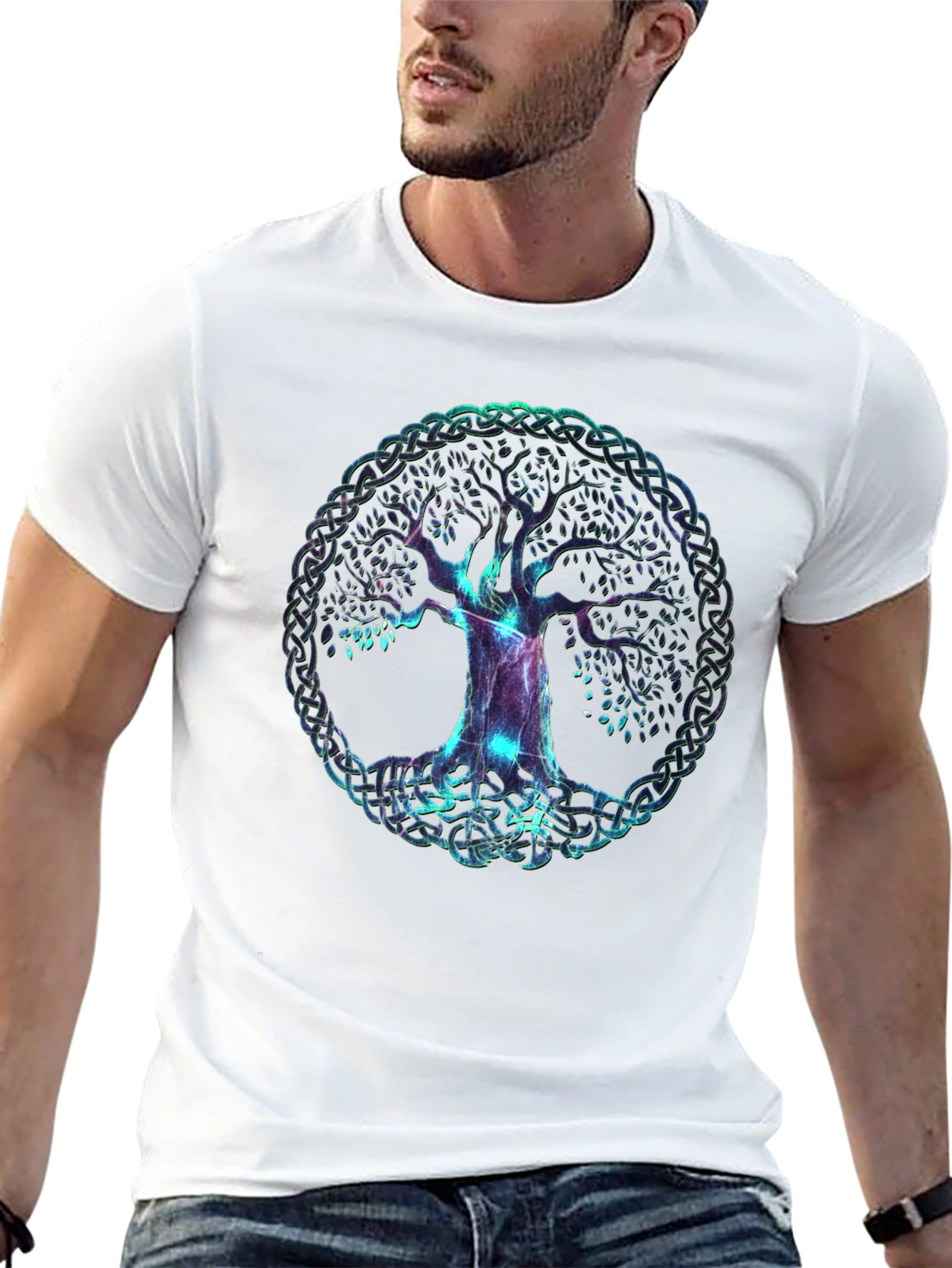 Celtic Tree of Life Graphic T-Shirt