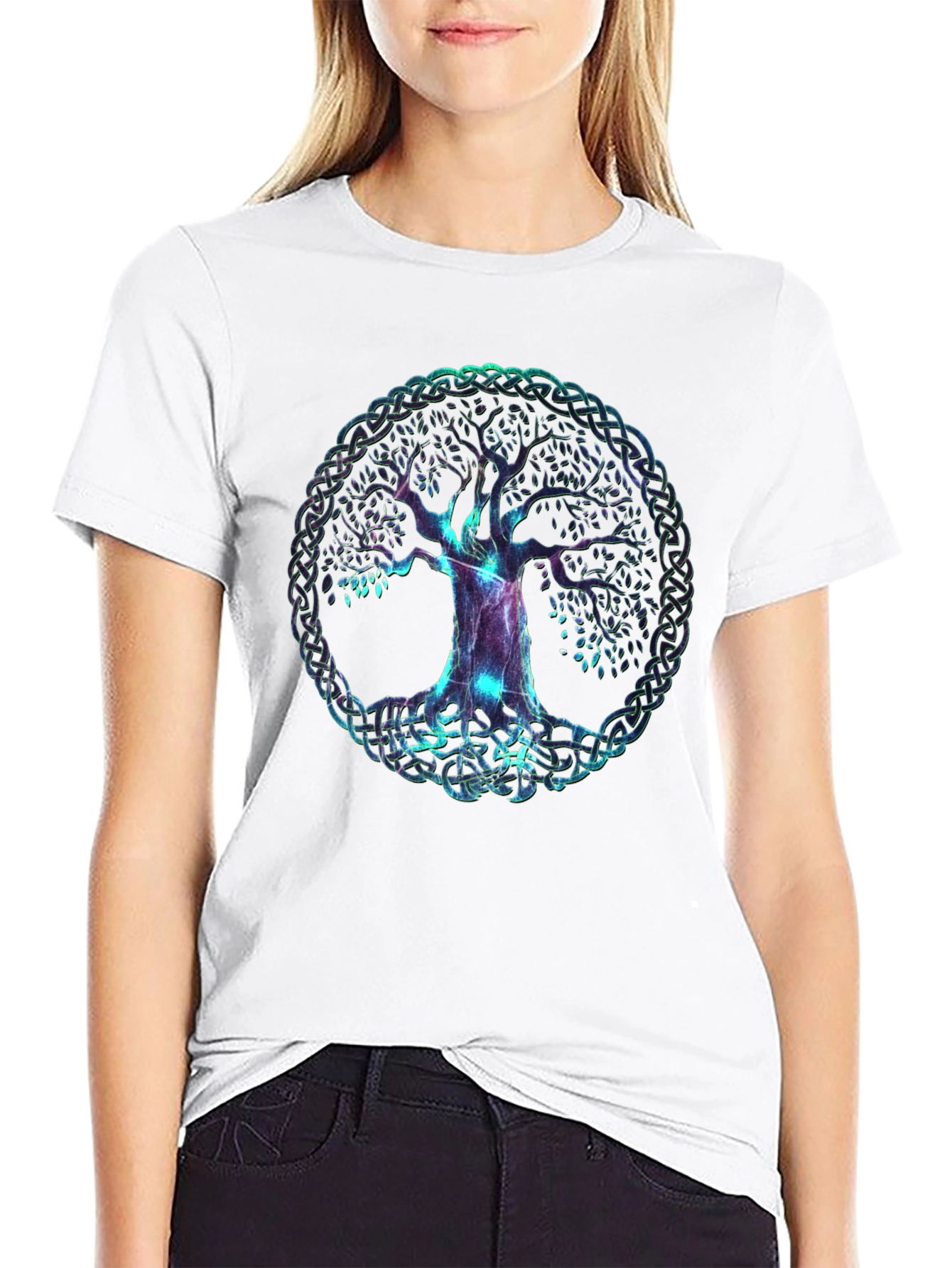 Celtic Tree of Life Graphic T-Shirt