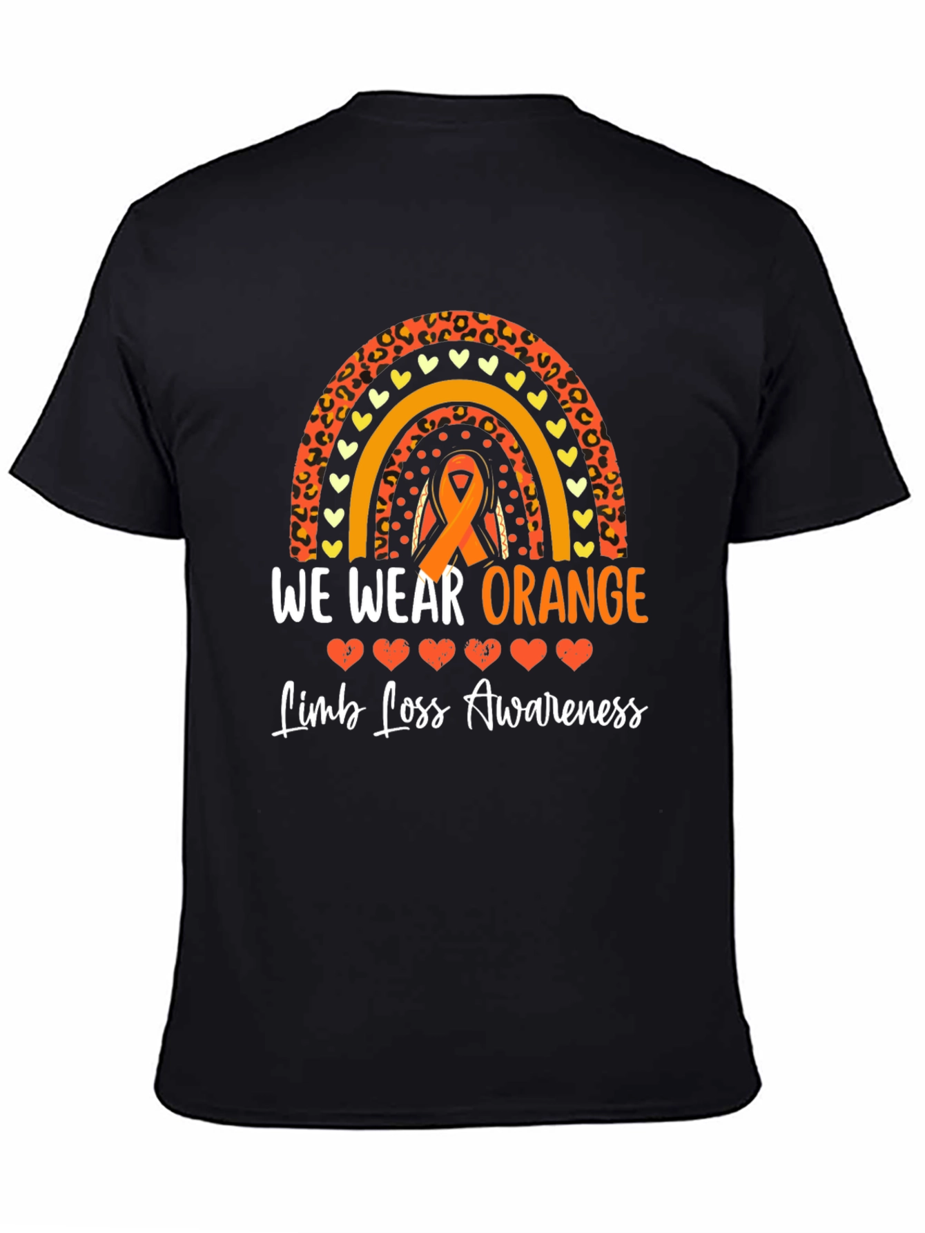 We Wear Orange Limb Loss Awareness T-Shirt