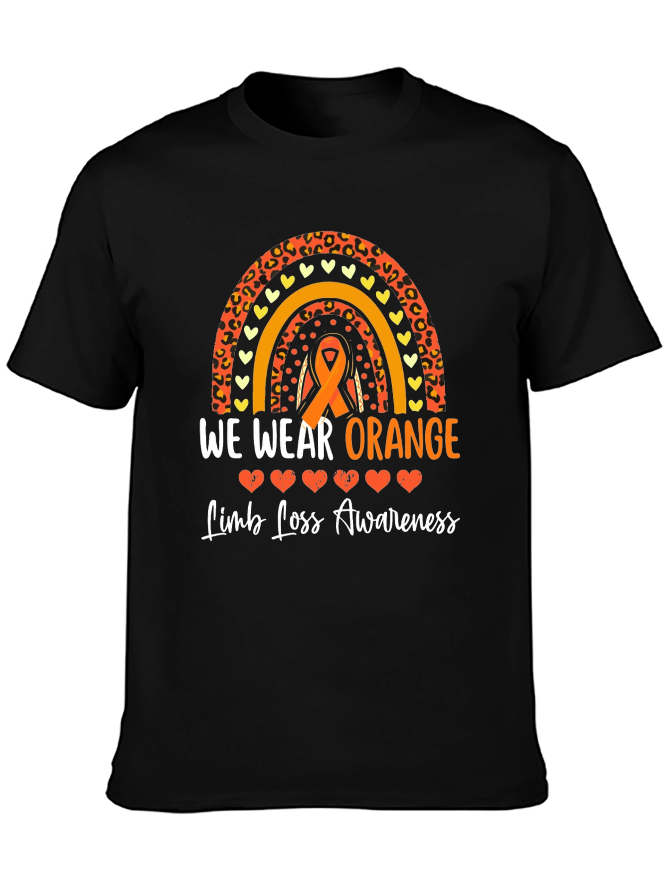 We Wear Orange Limb Loss Awareness T-Shirt