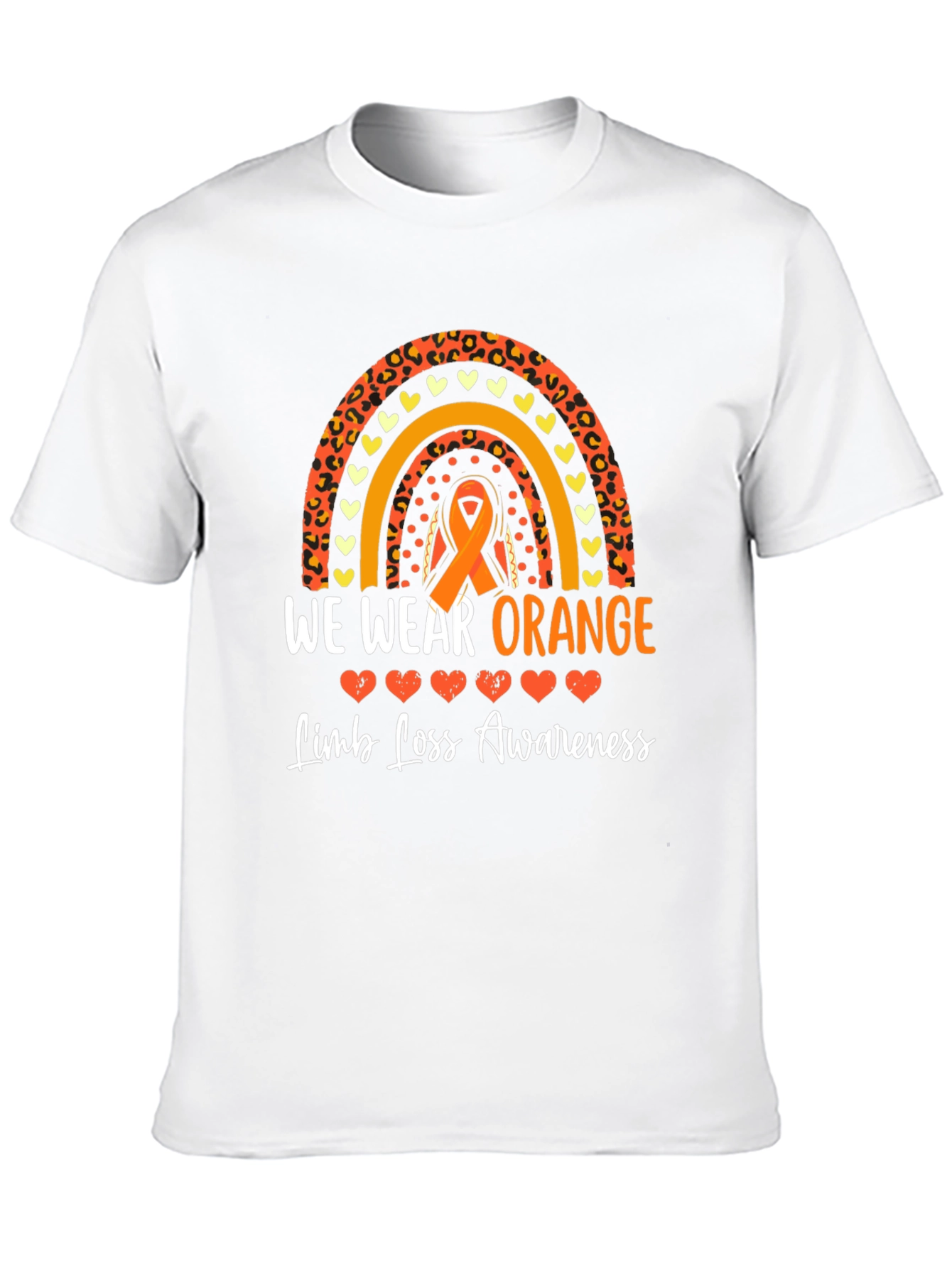 We Wear Orange Limb Loss Awareness T-Shirt