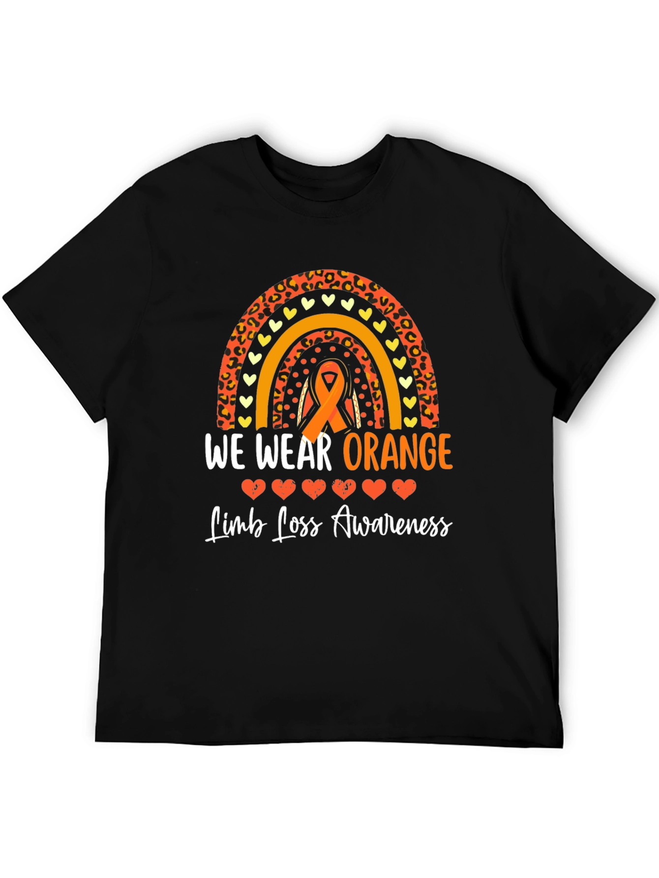 We Wear Orange Limb Loss Awareness T-Shirt