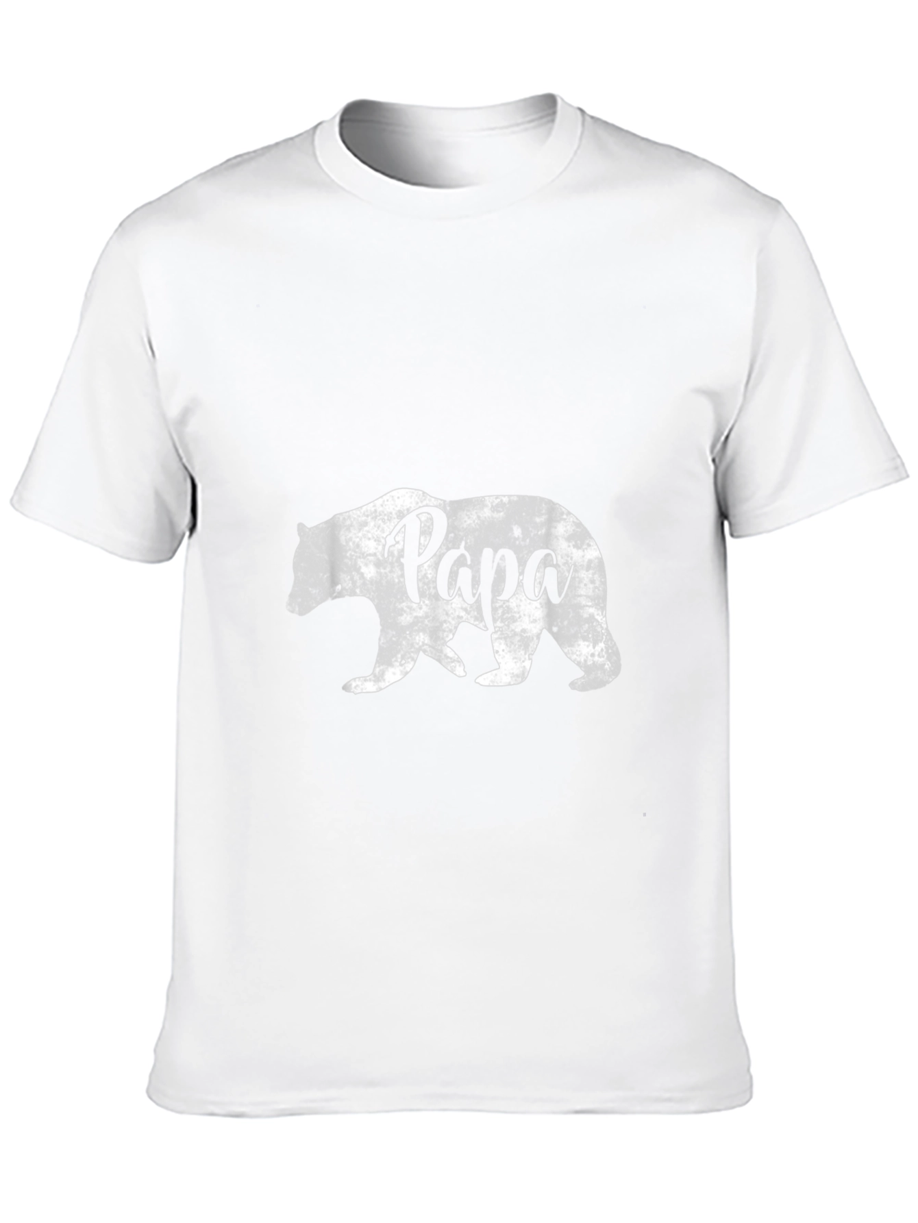 Papa Bear Graphic T-Shirt - Black