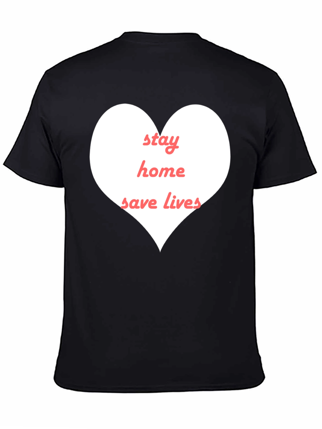 Stay Home Save Lives Graphic Tee